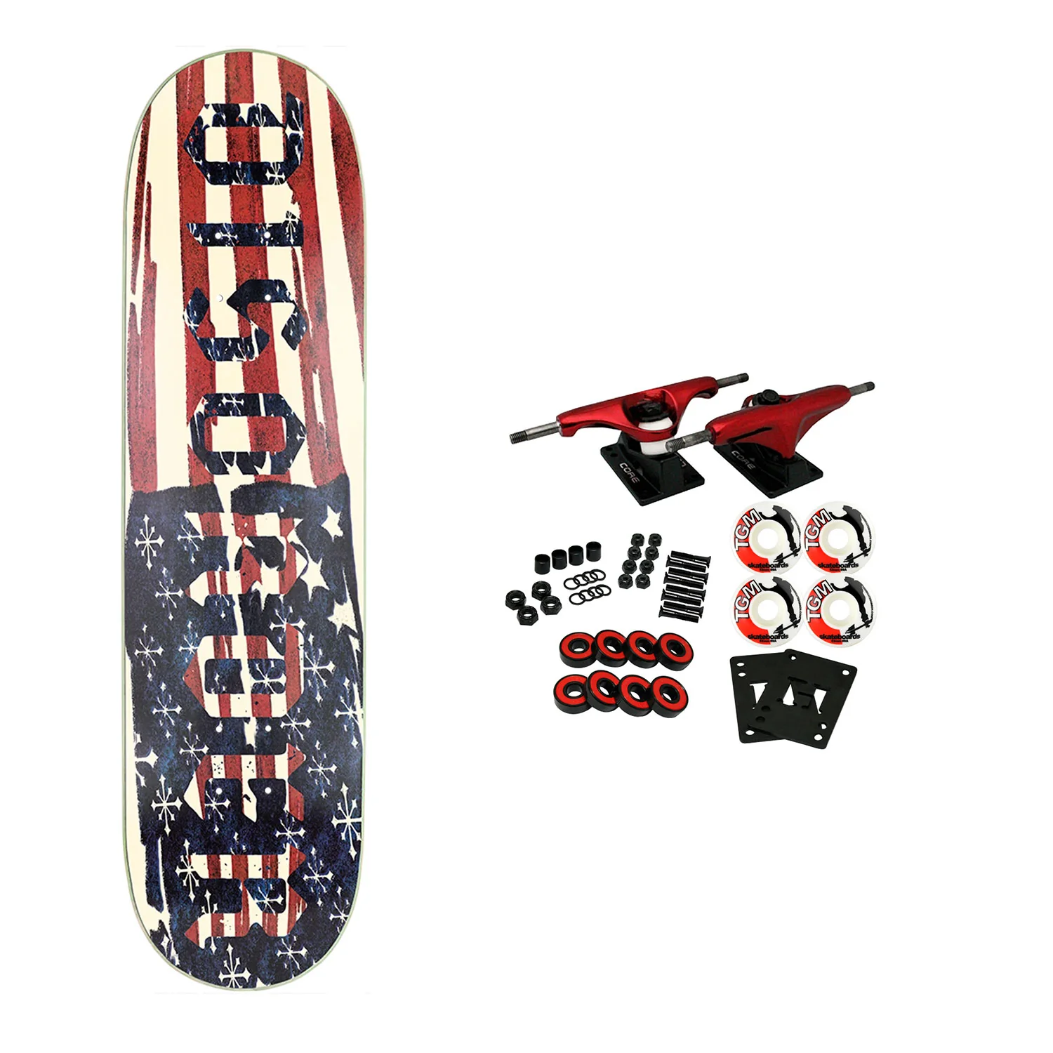 Disorder Skateboard Complete Flag 8.25"