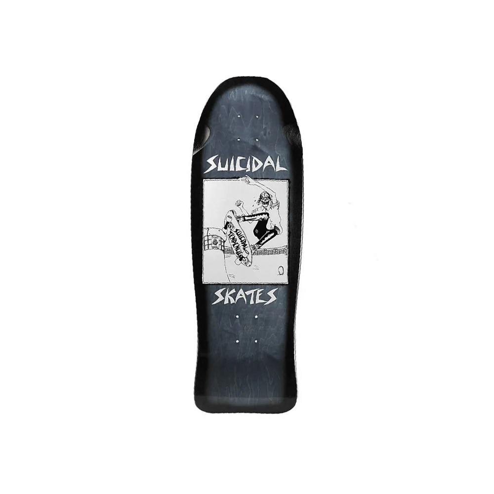 Dogtown Deck Suicidal Skates Pool Skater Re-Issue Black 10.12" x 30.32"