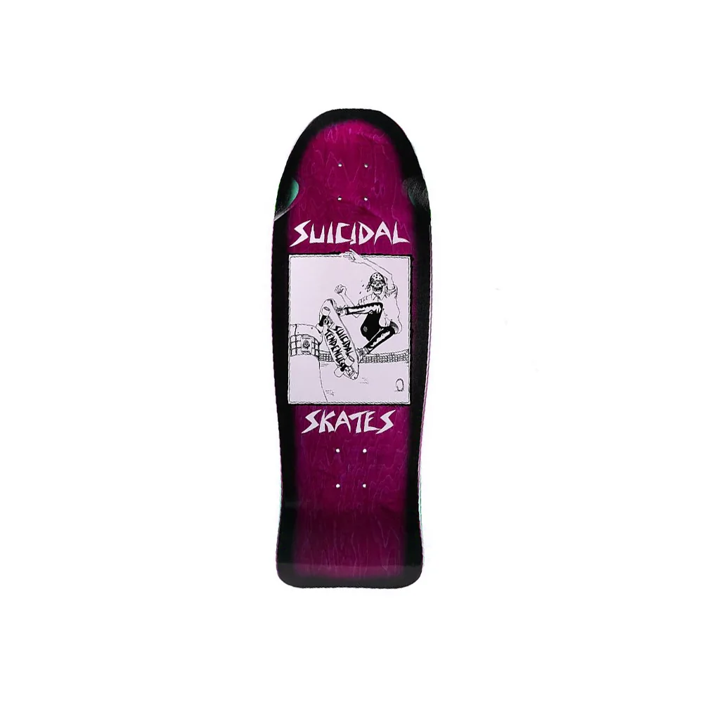 Dogtown Deck Suicidal Skates Pool Skater Re-Issue Pink 10.12" x 30.32"