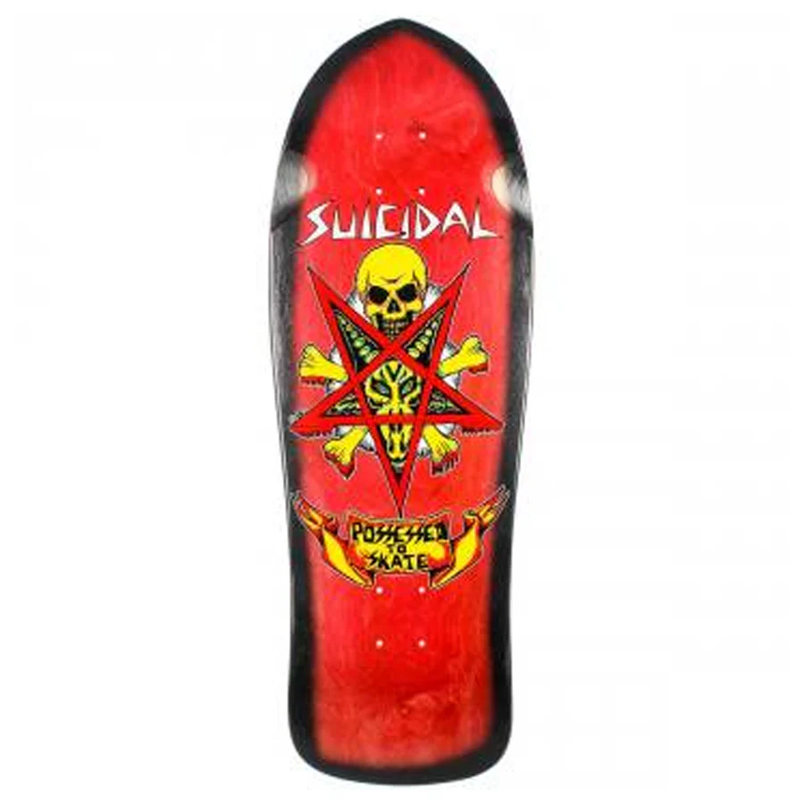 Dogtown Deck Suicidal Skates Possessed Red Re-Issue Old School