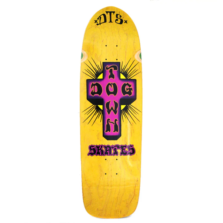 Dogtown Skateboard Complete Bigger Boy Yellow Old School 9.5" x 32.4" - Image 2