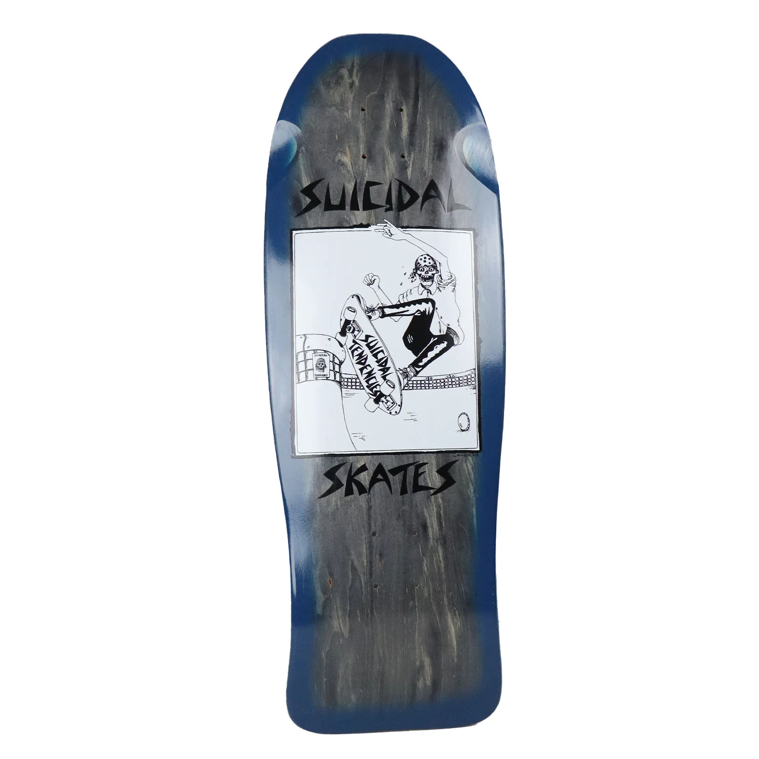 Dogtown Skateboard Complete Suicidal Skates Pool Skater Blue Fade Black 10.12" x 30.32" Old School - Image 2