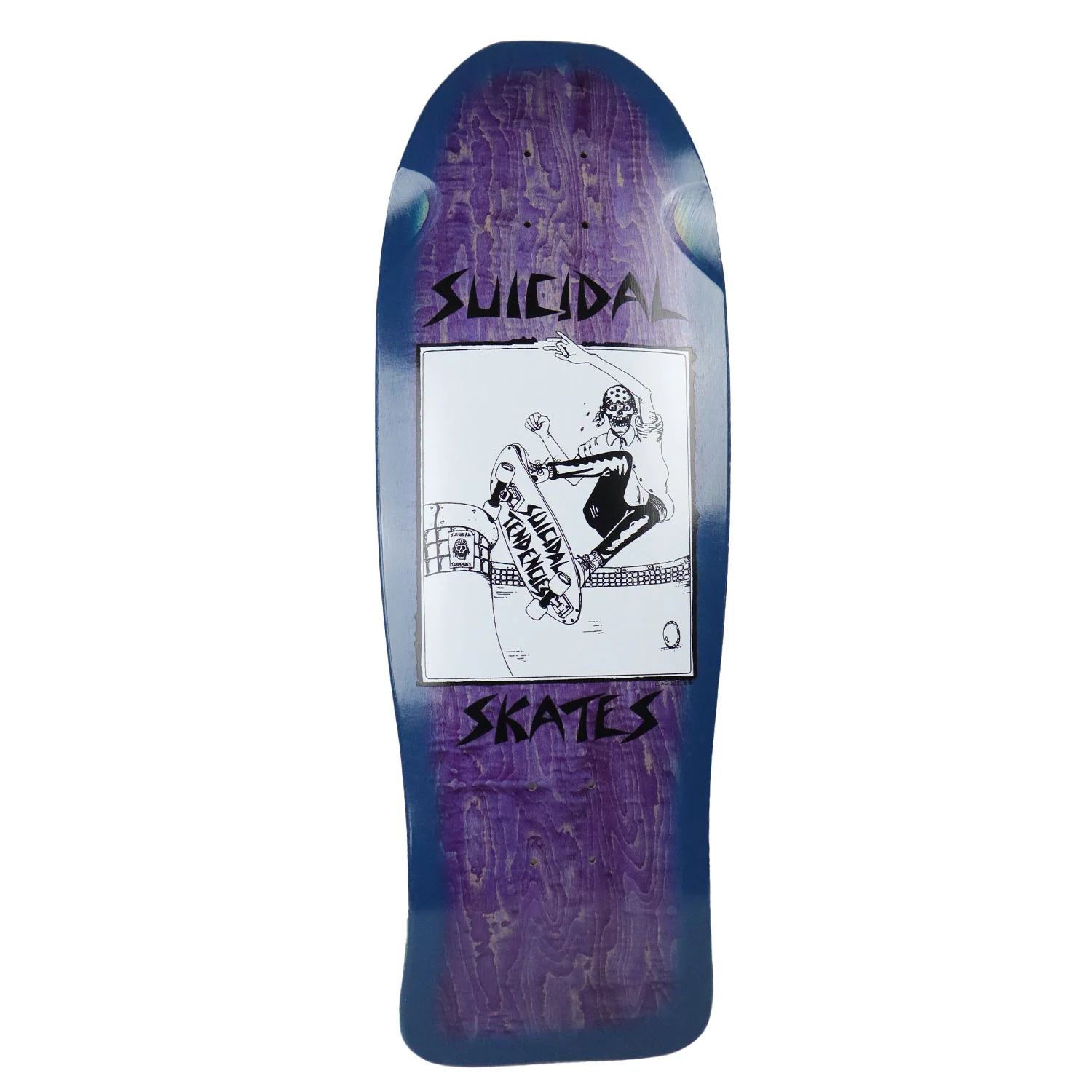 Dogtown Skateboard Complete Suicidal Skates Pool Skater Blue Fade Purple 10.12" x 30.32" Old School - Image 2