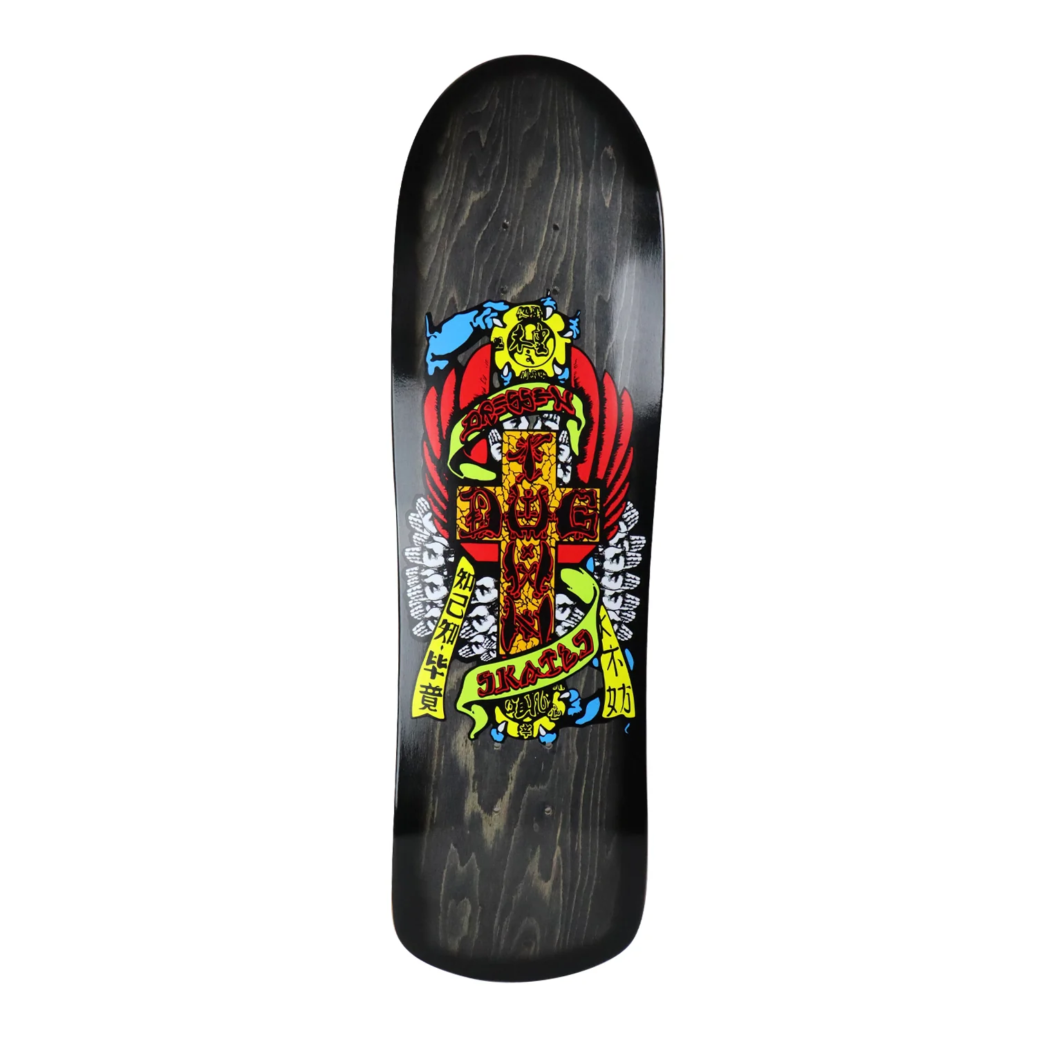 Dogtown Skateboard Deck Dressen Hands M80 Black 8.75" x 32"