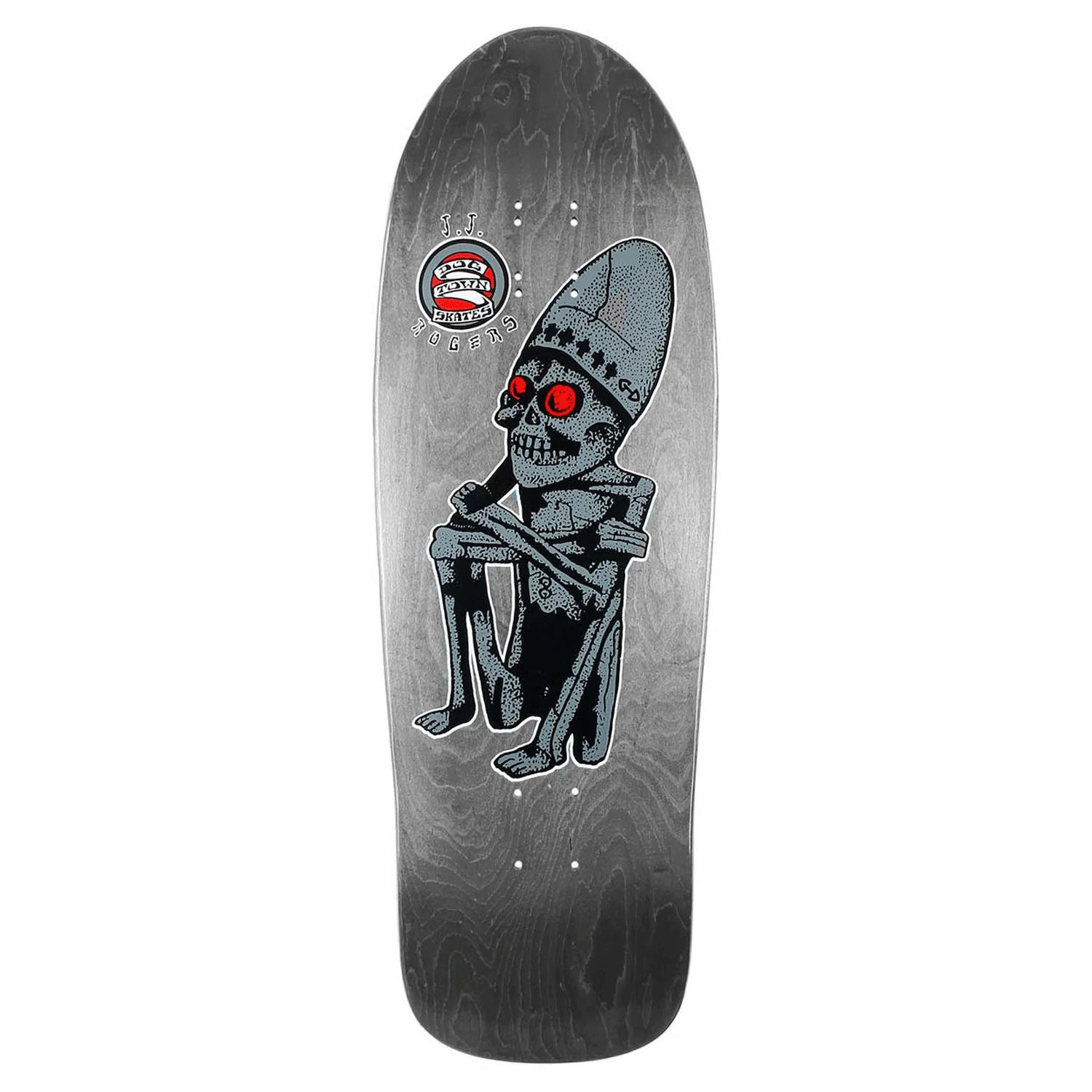 Dogtown Skateboard Deck JJ Rogers God of Death Re-Issue Black 10.125" x 32.25"
