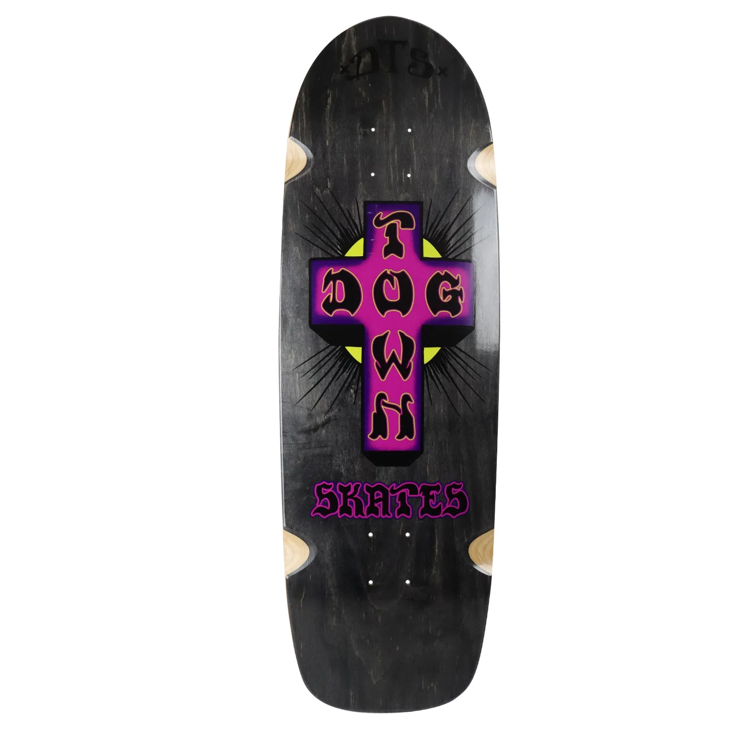 Dogtown Skateboard Deck Old School Biggest Boy Black