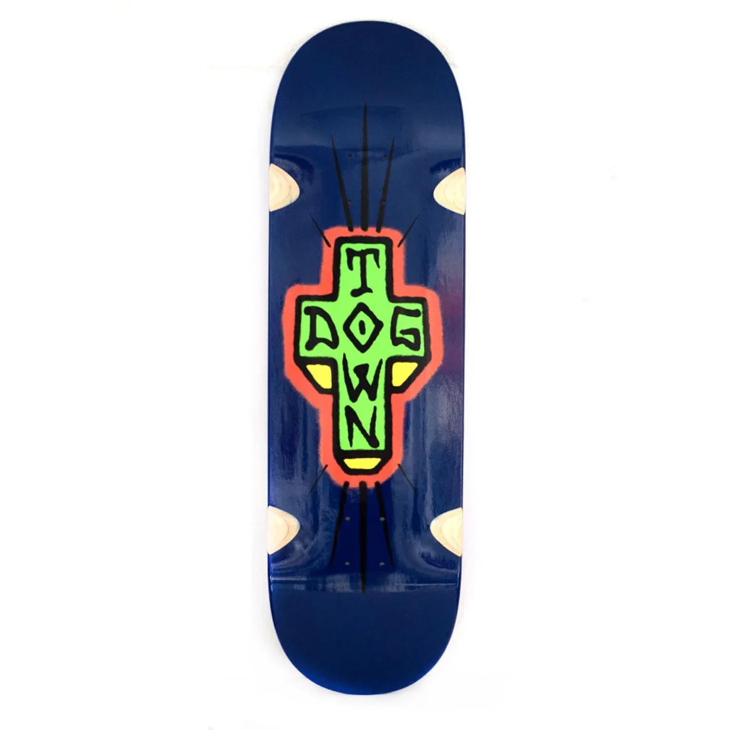 Dogtown Skateboard Deck Spray Cross Loose Trucks Blue Dip 9.25" x 32.313"