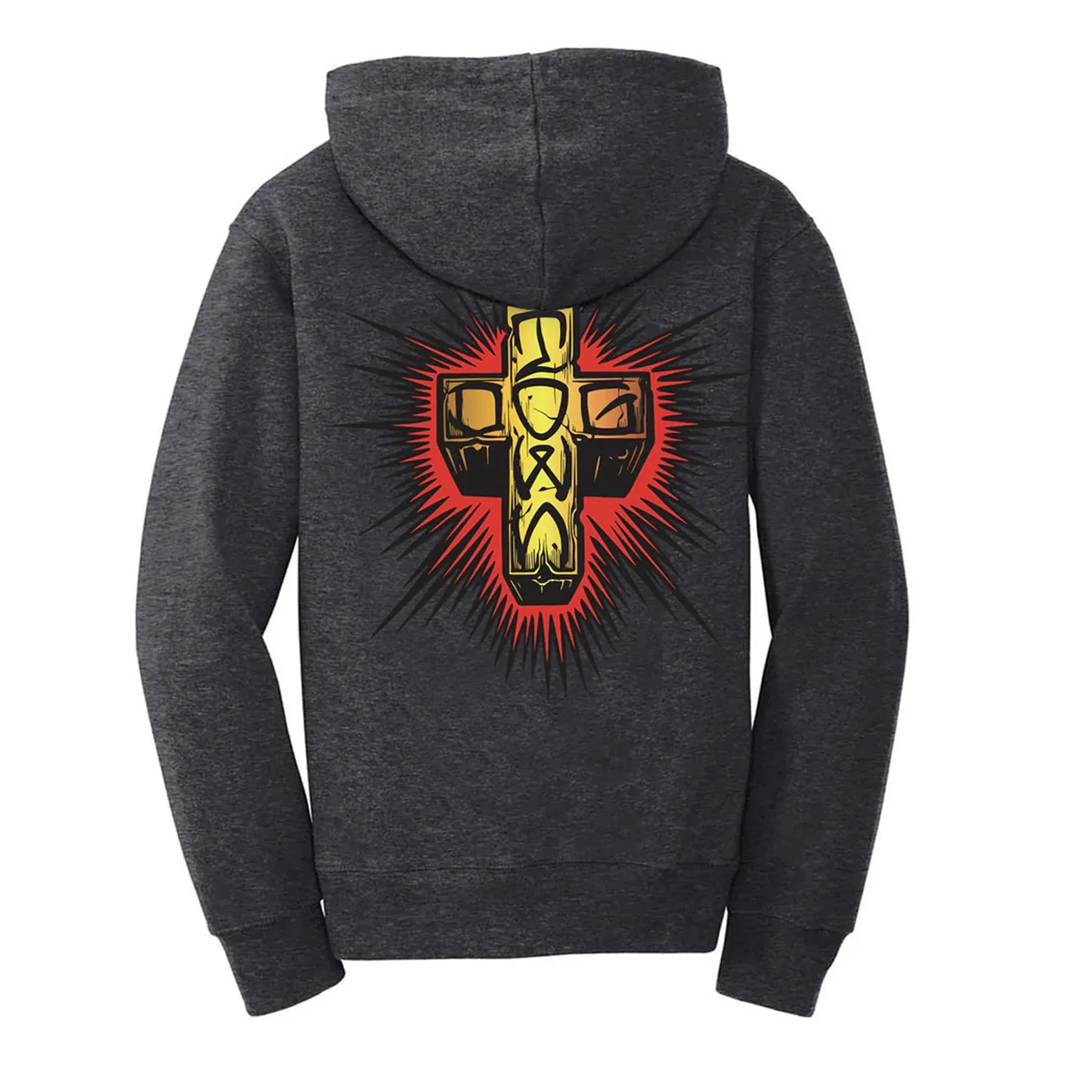 Dogtown Skateboard Sweatshirt Ese Cross 2 Pullover Charcoal Heather