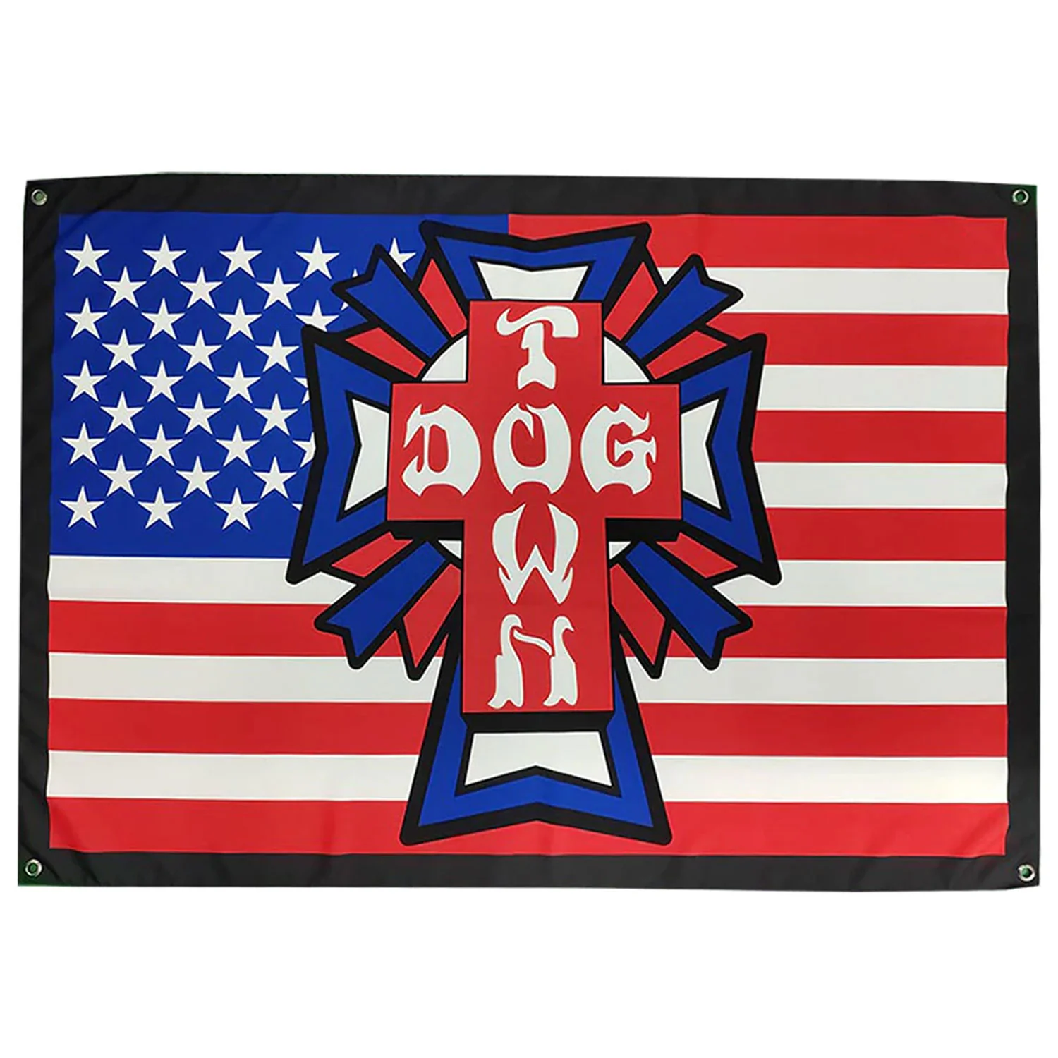 Dogtown Skateboards Banner USA Logo Flag 46" x 60"