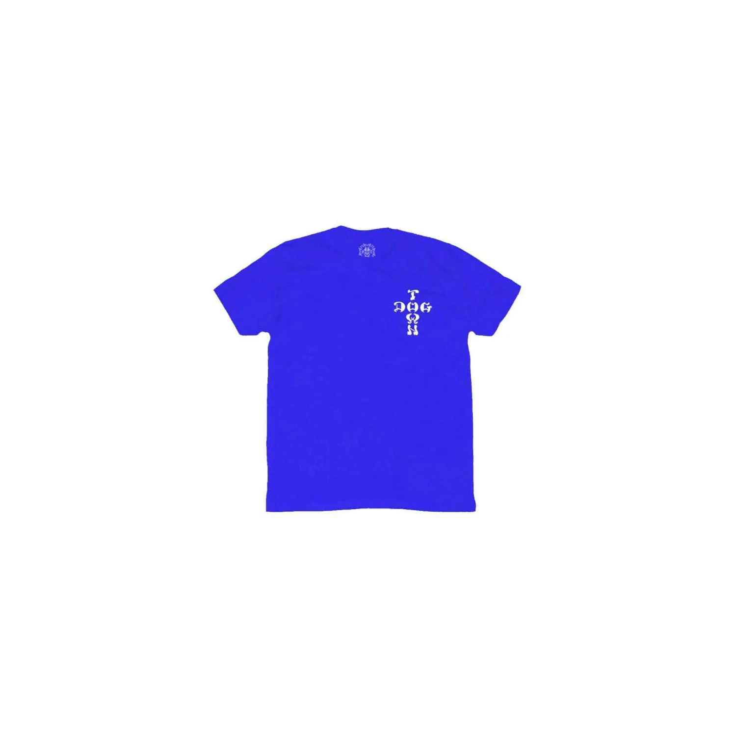 Dogtown Skateboards Shirt Cross Logo Royal Blue - Image 2