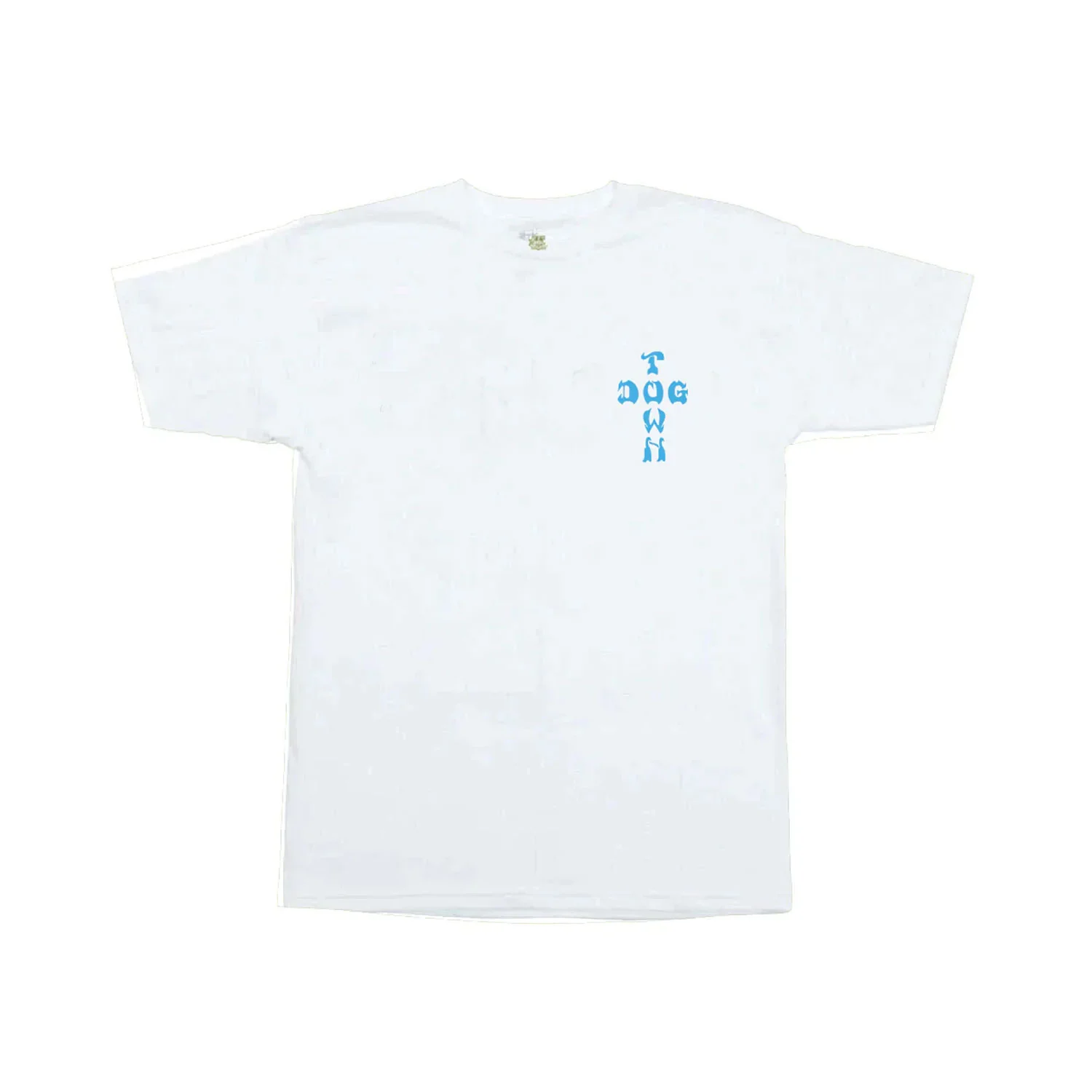 Dogtown Skateboards Shirt Eric Dressen Hands 80s Fade White - Image 2