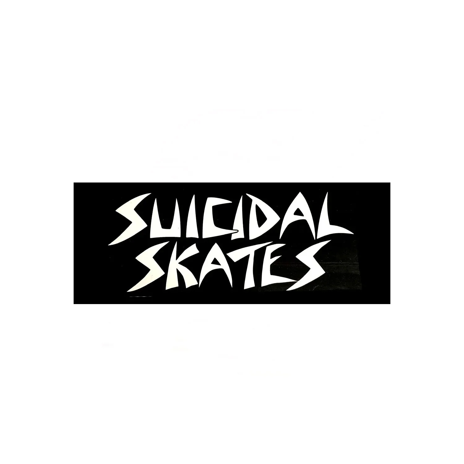 Dogtown Skateboards Sticker Pack Suicidal Skates Logo 5-Pack Black 6.5" - 5 Stickers - Image 2