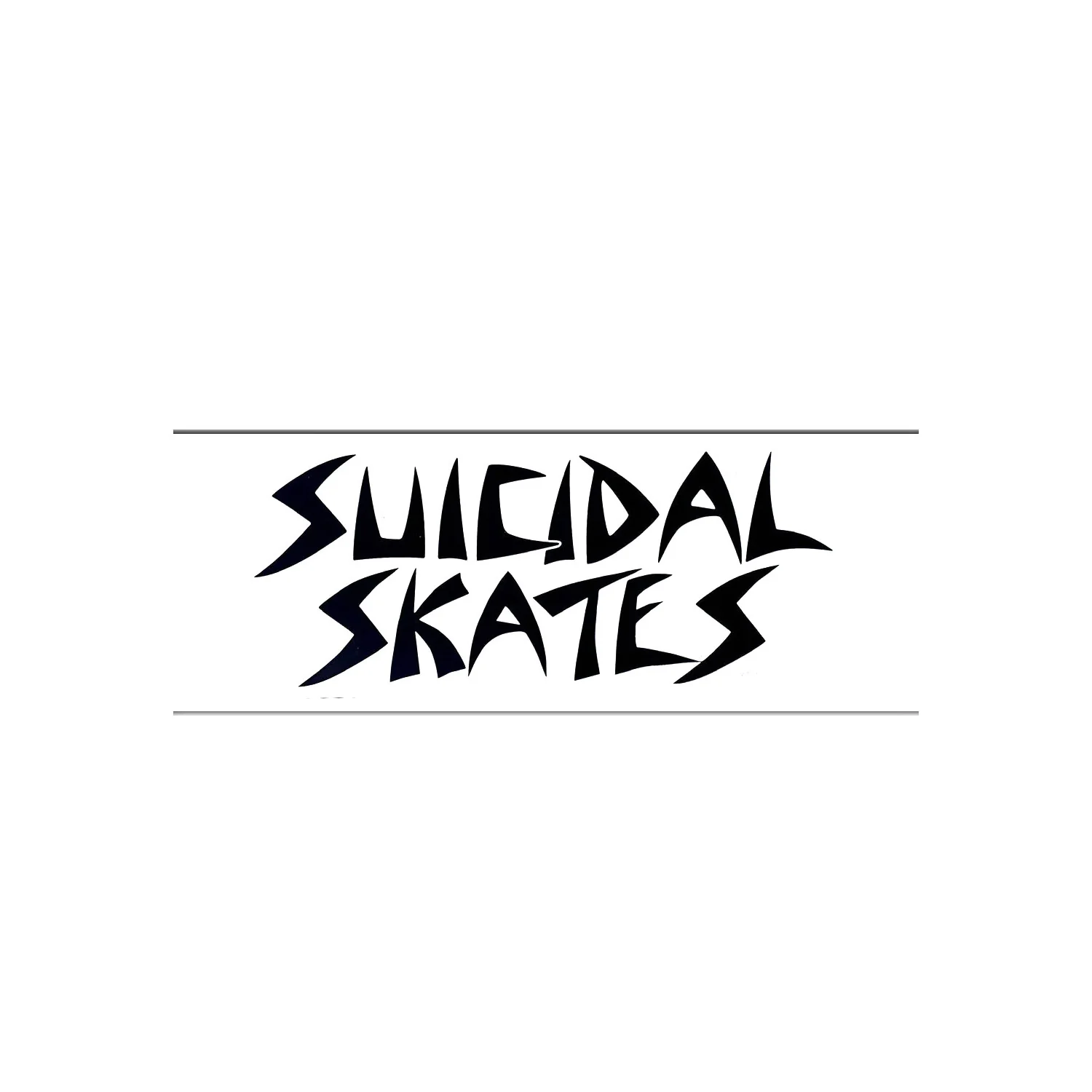 Dogtown Skateboards Sticker Pack Suicidal Skates Logo 5-Pack White 6.5" - 5 Stickers - Image 2