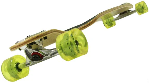 DROP THRU LONGBOARD Hybrid Through and Lowered Down Shape 9.75x39.75 Skateboard