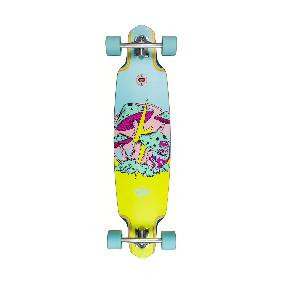 Dusters California Longboard Fungi Symmetrical 9.125" x 38" Built in Bottle Opener