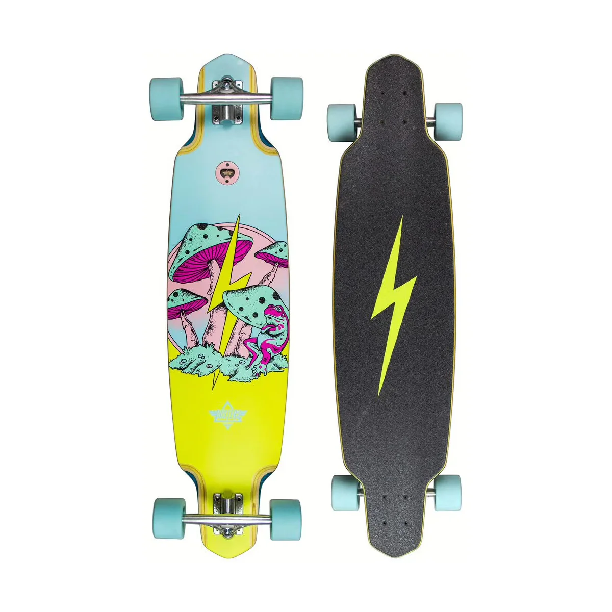 Dusters California Longboard Fungi Symmetrical 9.125" x 38" Built in Bottle Opener - Image 3