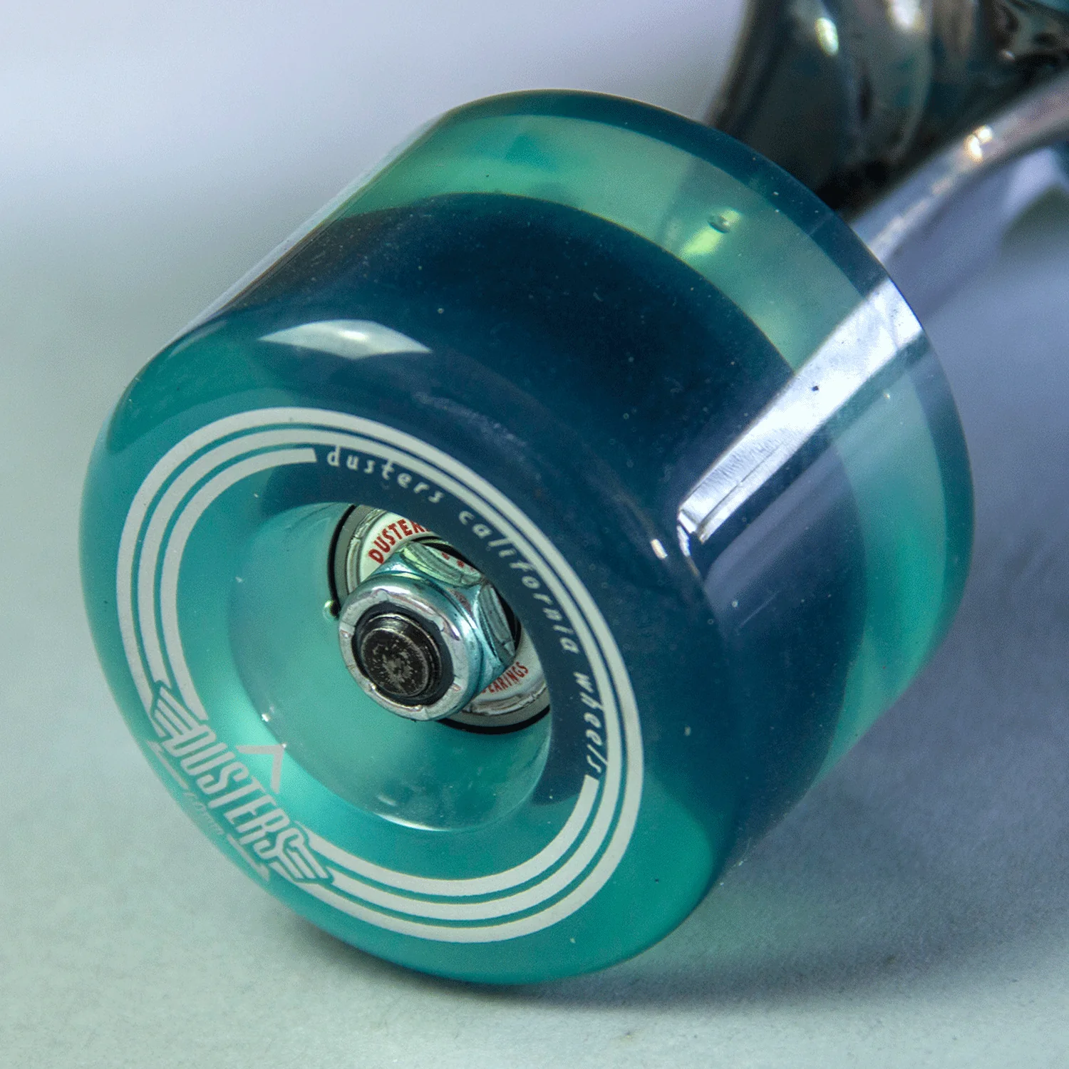Dusters Complete Beach Cruiser Skateboard Prism Teal/Holographic 29" - Image 4