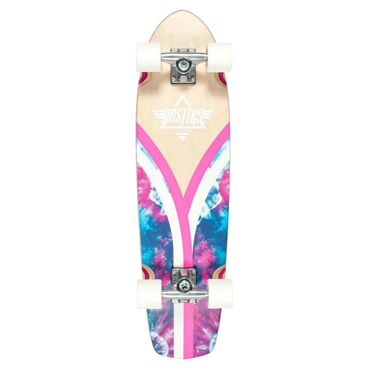 Dusters Cruiser Flashback Checker Tie Dye Pink/Blue 8.5" x 31.1"