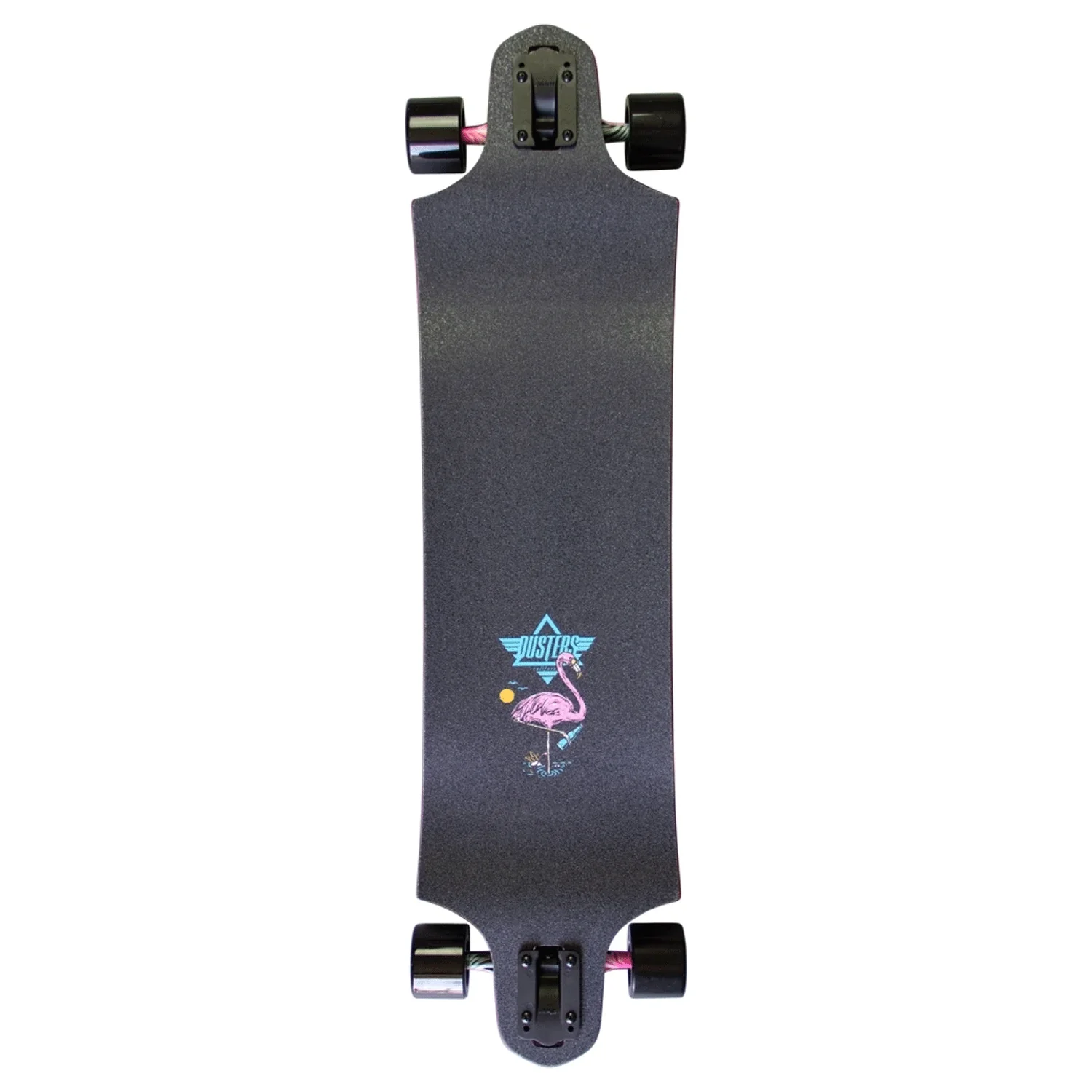 Dusters Longboard Chill Double Drop Black 9.75" x 38" - Image 2
