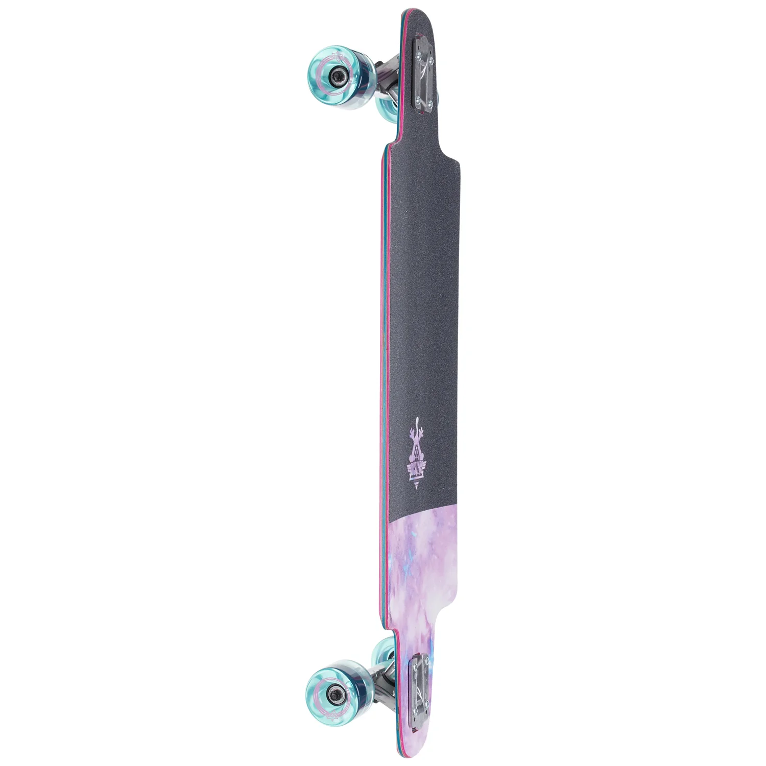 Dusters Longboard Felix Chrome Holographic Drop Through 36" - Image 2
