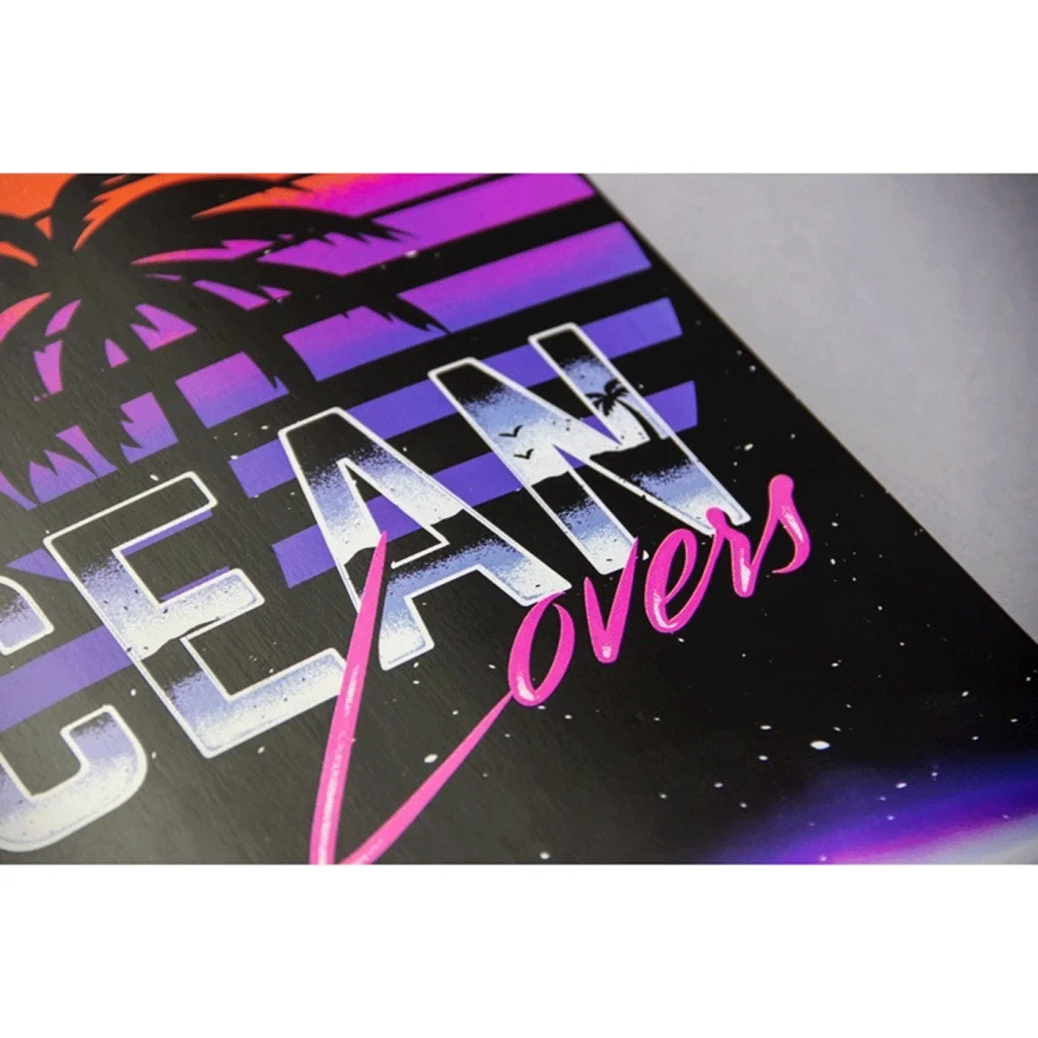 Dusters Longboard Ocean Lovers Double Drop Purple 9.5" x 36" - Image 4