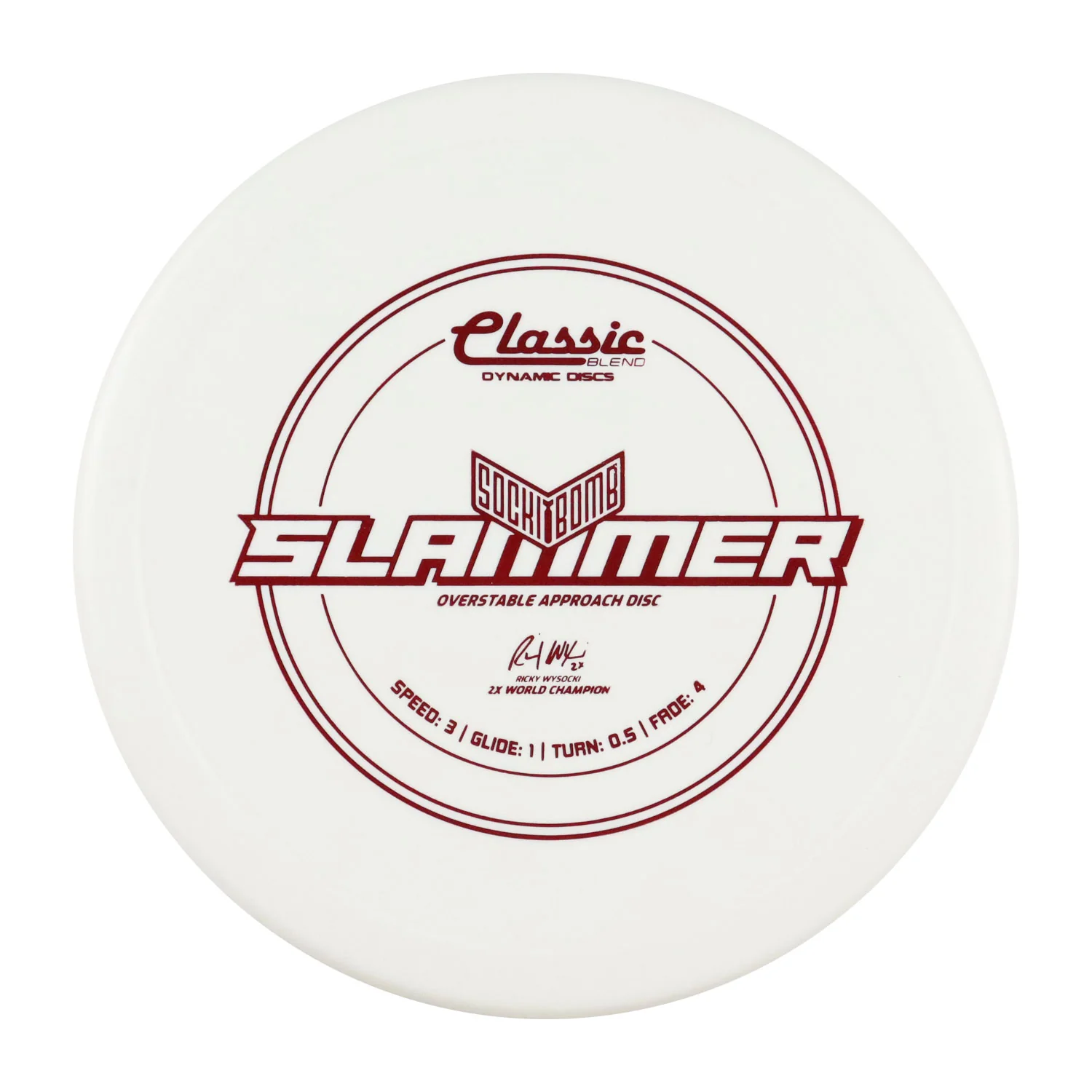 Dynamic Disc Golf Classic Blend Sockibomb Slammer Putter 3/1/0.5/4 -Choose Exact Disc - Image 3