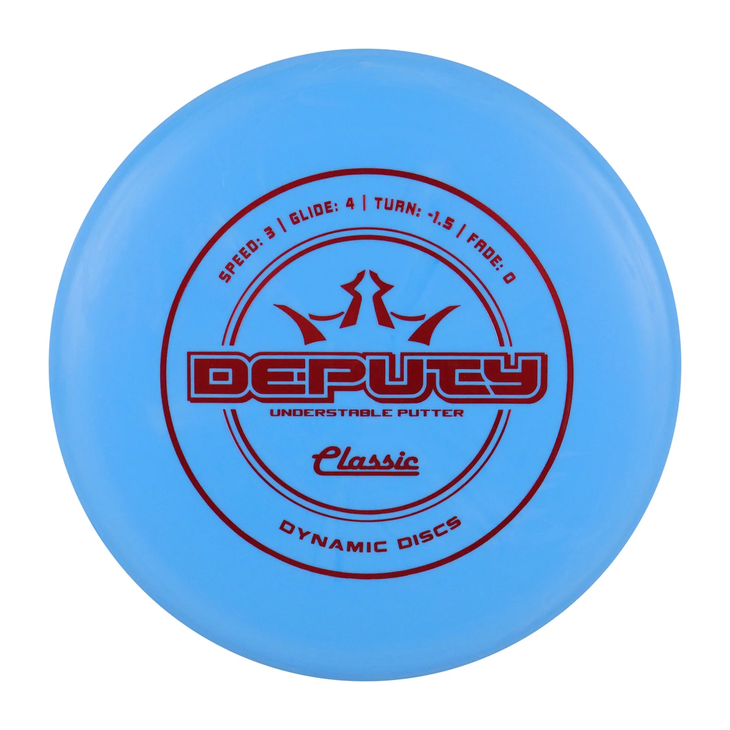 Dynamic Disc Golf Classic Deputy Putter 3/4/-1.5/0 - Choose Exact Disc - Image 3