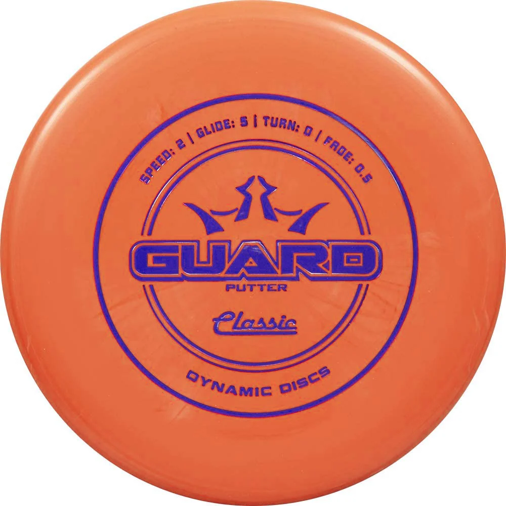 Dynamic Disc Golf Classic Guard Putter 2/5/0/0.5 - Choose Exact Disc
