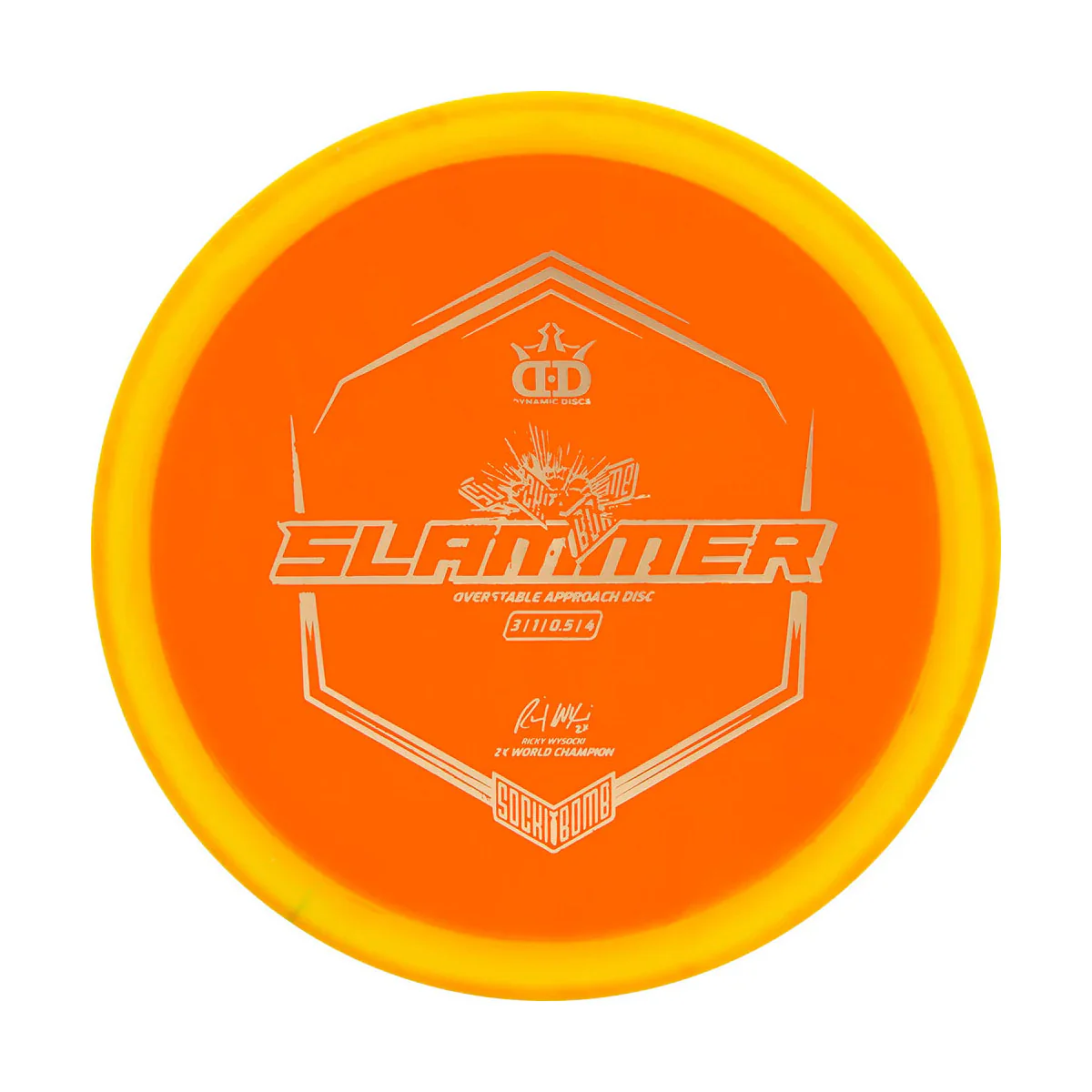 Dynamic Disc Golf Classic Supreme Oribit Sockibomb Slammer Putter 3/1/0.5/4 - Choose Exact Disc - Image 3