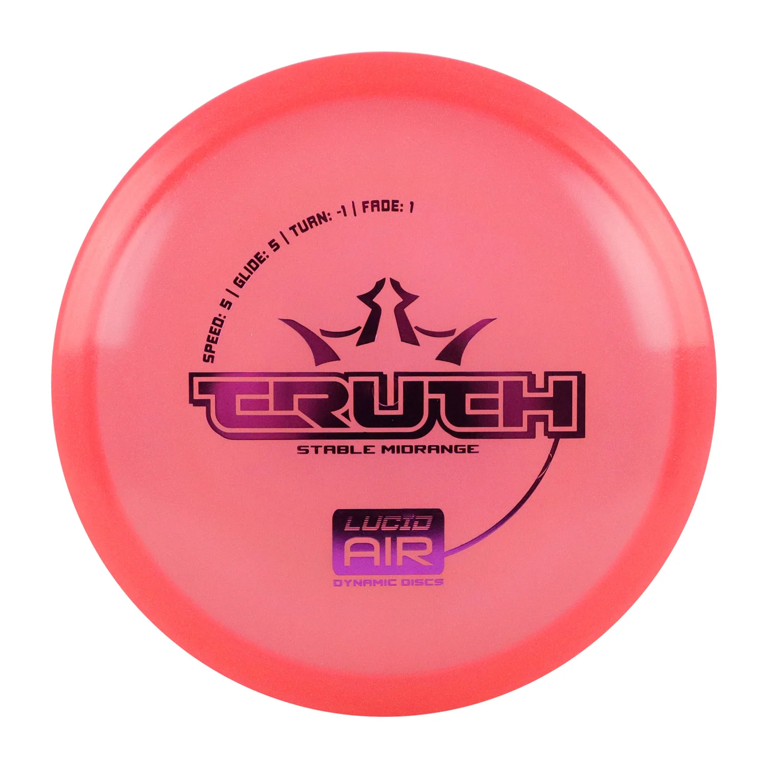 Dynamic Disc Golf Lucid Air Truth Midrange Disc 5/5/-1/1 - Choose Exact Disc - Image 2