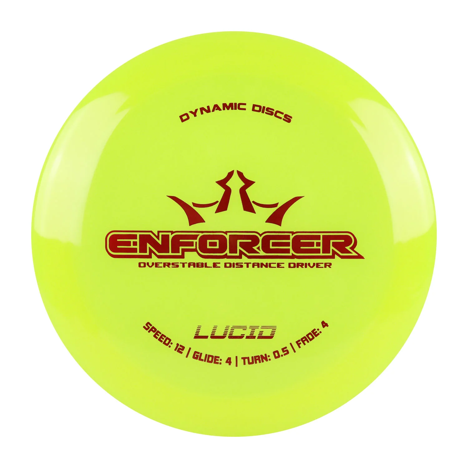 Dynamic Disc Golf Lucid Enforcer Distance Driver 12/4/0.5/4 - Choose Exact Disc - Image 4