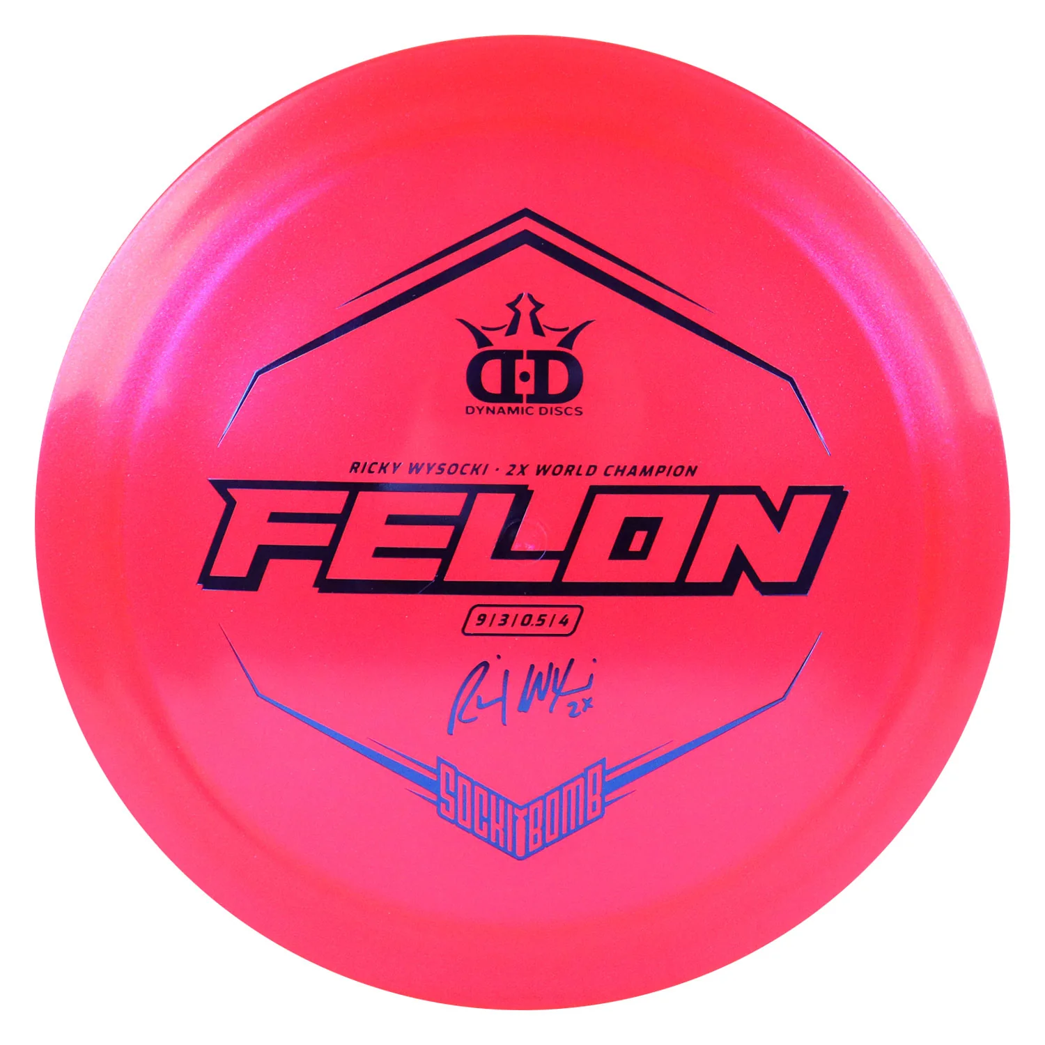 Dynamic Disc Golf Lucid Ice Glimmer Wysocki Felon Driver 9/3/0.5/4 - Choose Exact Disc - Image 6