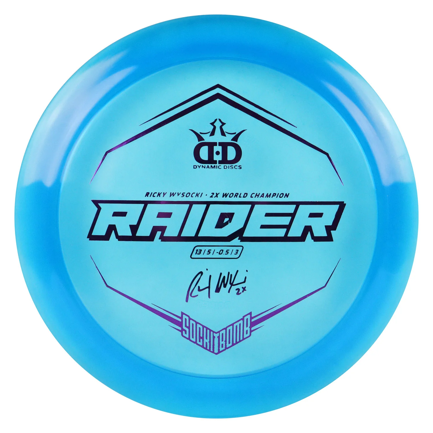 Dynamic Disc Golf Lucid Ice Wysocki Raider Driver 13/5/-0.5/3 - Choose Exact Disc - Image 4