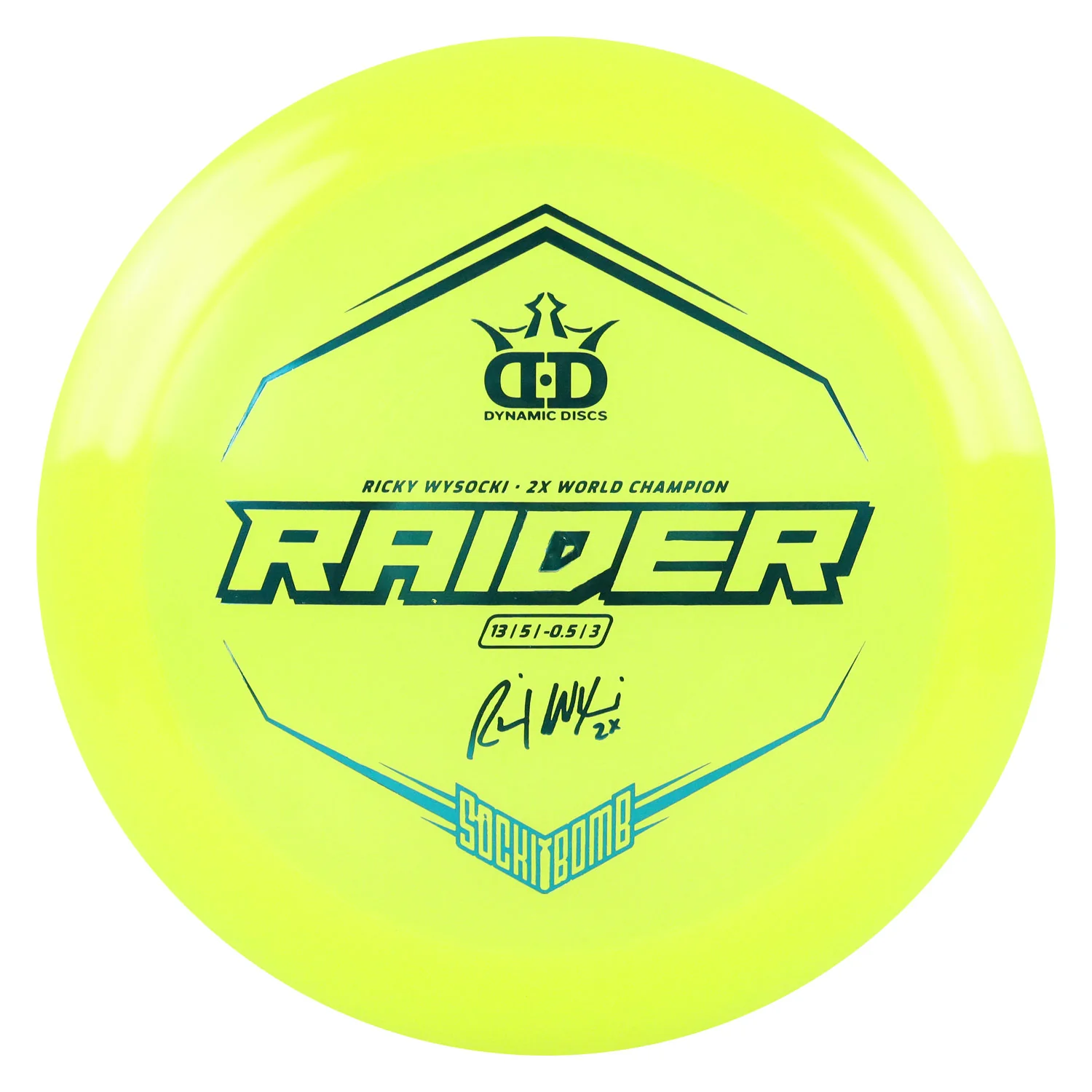 Dynamic Disc Golf Lucid Ice Wysocki Raider Driver 13/5/-0.5/3 - Choose Exact Disc - Image 9