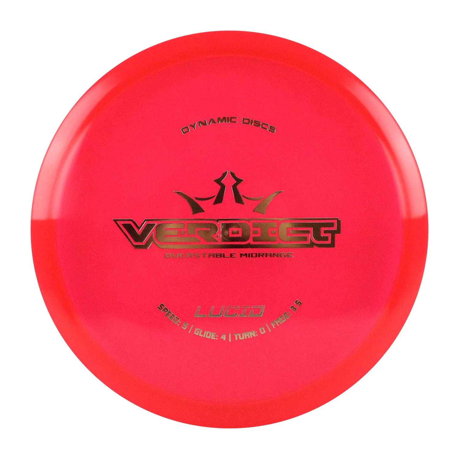 Dynamic Disc Golf Lucid Verdict Midrange Disc 5/4/0/3.5 - Choose Exact Disc - Image 2