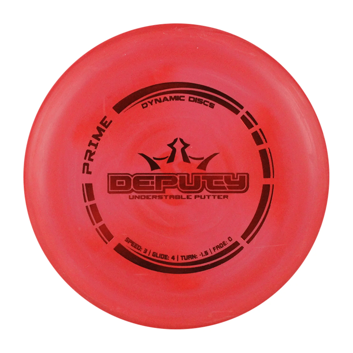 Dynamic Disc Golf Prime Deputy Putter 3/4/-1.5/0 - Choose Exact Disc - Image 2