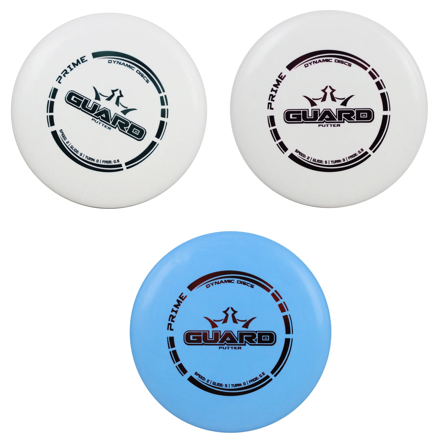 Dynamic Disc Golf Prime Guard Putter 2/5/0/0.5 - Choose Exact Disc