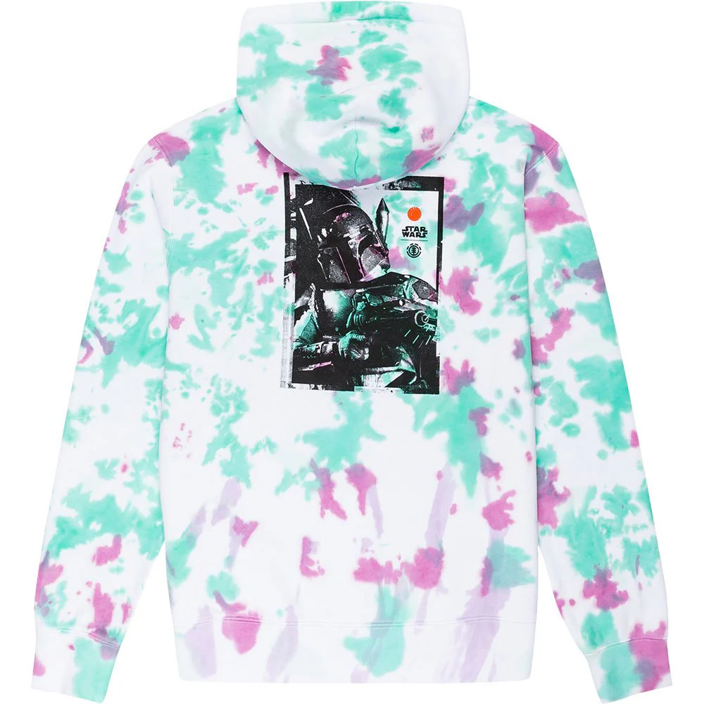 Element Hoodie Star Wars Boba Fett Tie Dye Mens