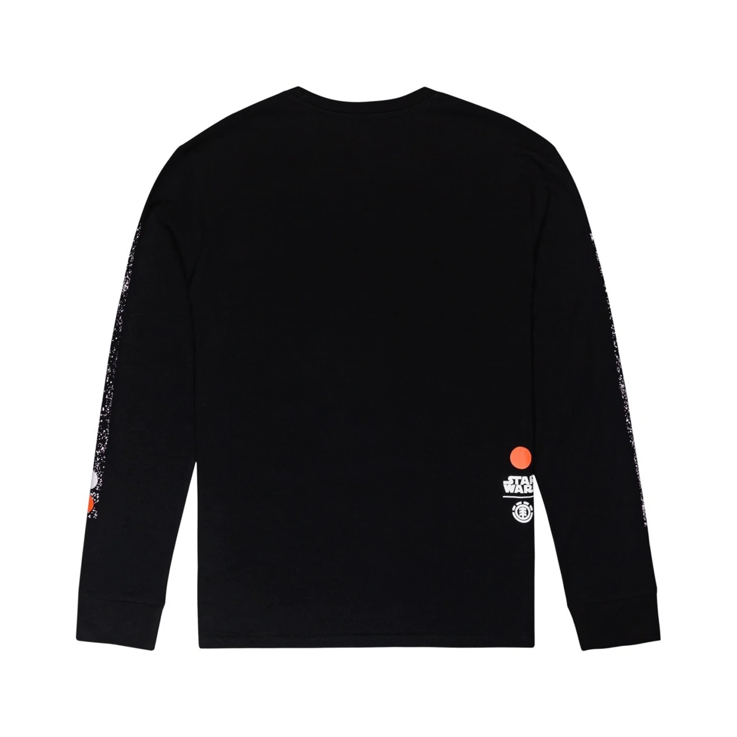 Element Longsleeve Shirt Star Wars Yoda Black - Image 2