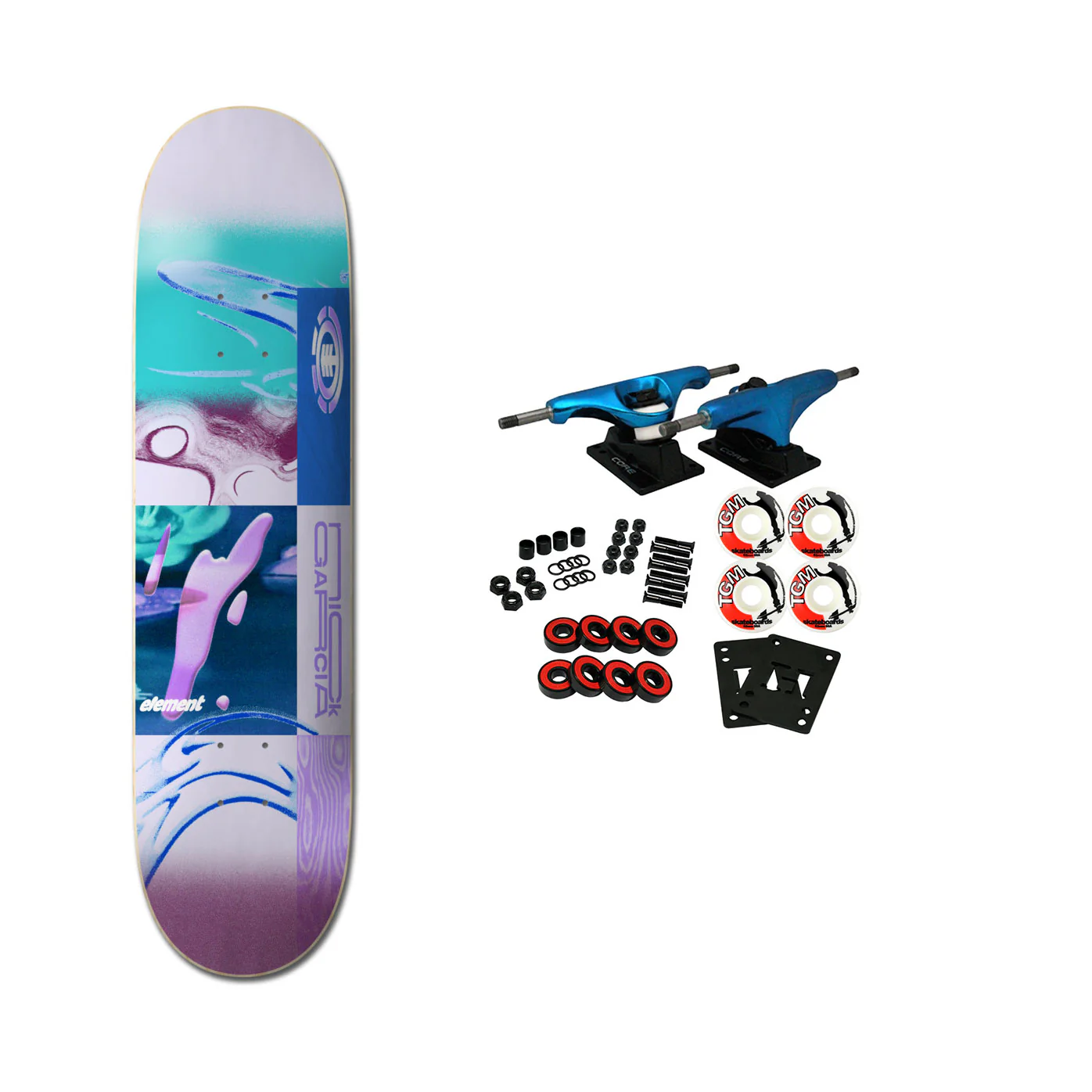Element Skateboard Complete 160 BPM Nick Garcia 8.25" x 31.8"