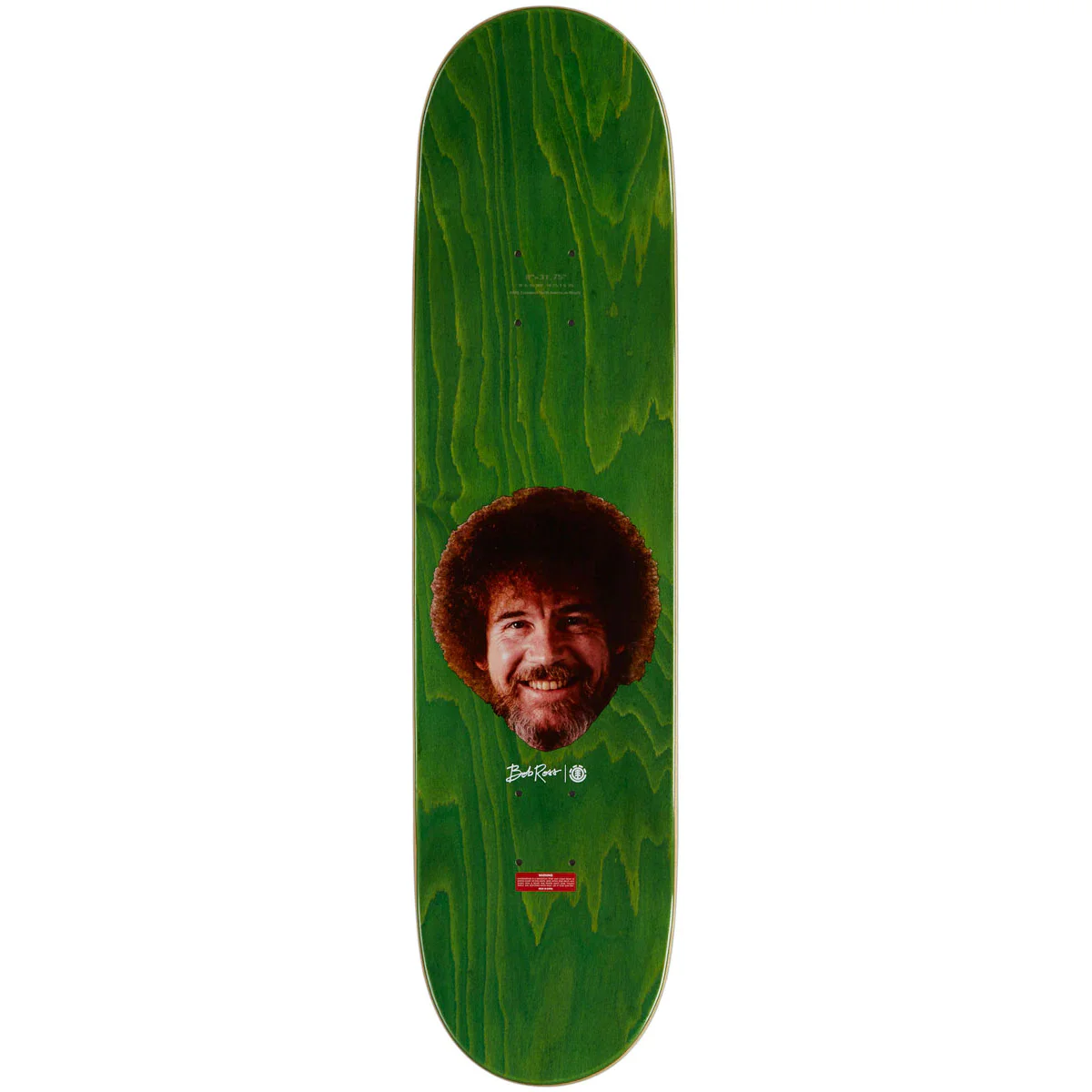 Element Skateboard Deck Bob Ross Absolute Freedom 8.25" x 31.7" - Image 2