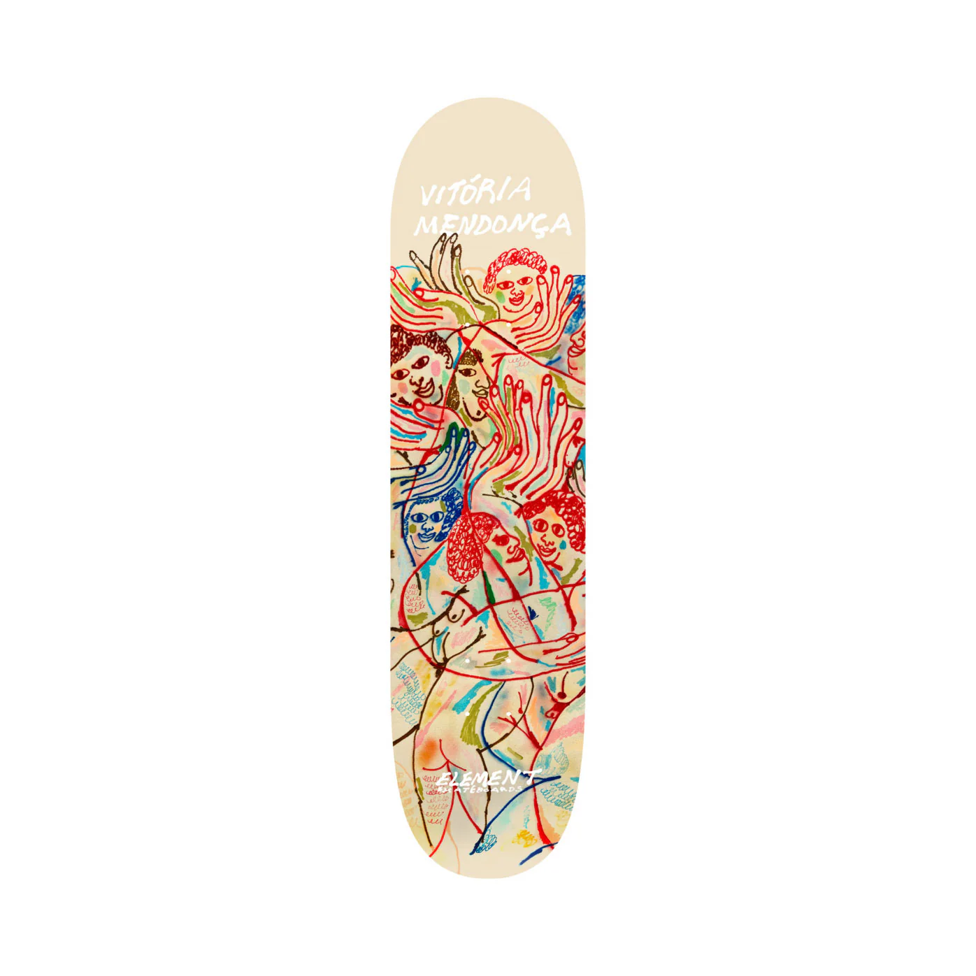 Element Skateboard Deck Community Vitoria Mendonca 8.0" x 31.75"