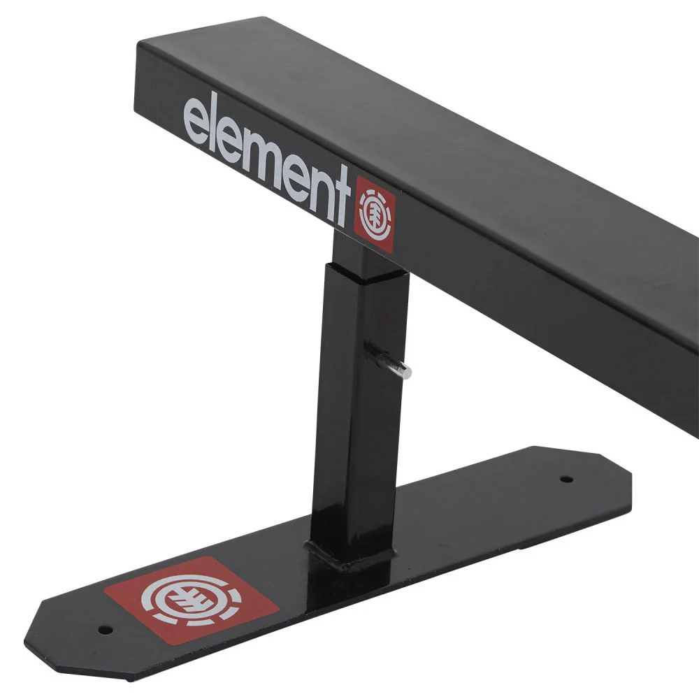 Element Skateboard Grind Rail Flat Bar Obstacle - 6ft Long, Adjustable Height - Image 2