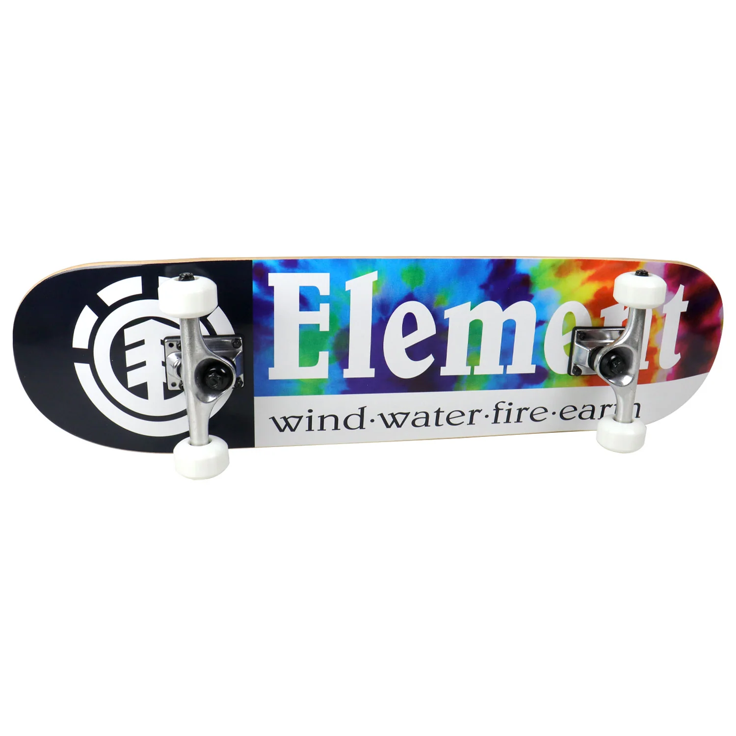 Element Skateboard Print-Point Complete Tie Dye Section 8.0" x 31.75" Assembled - Image 2