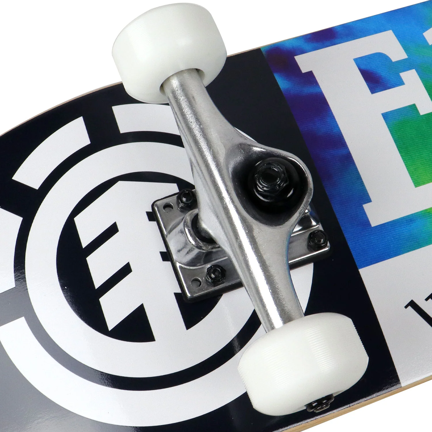 Element Skateboard Print-Point Complete Tie Dye Section 8.0" x 31.75" Assembled - Image 3
