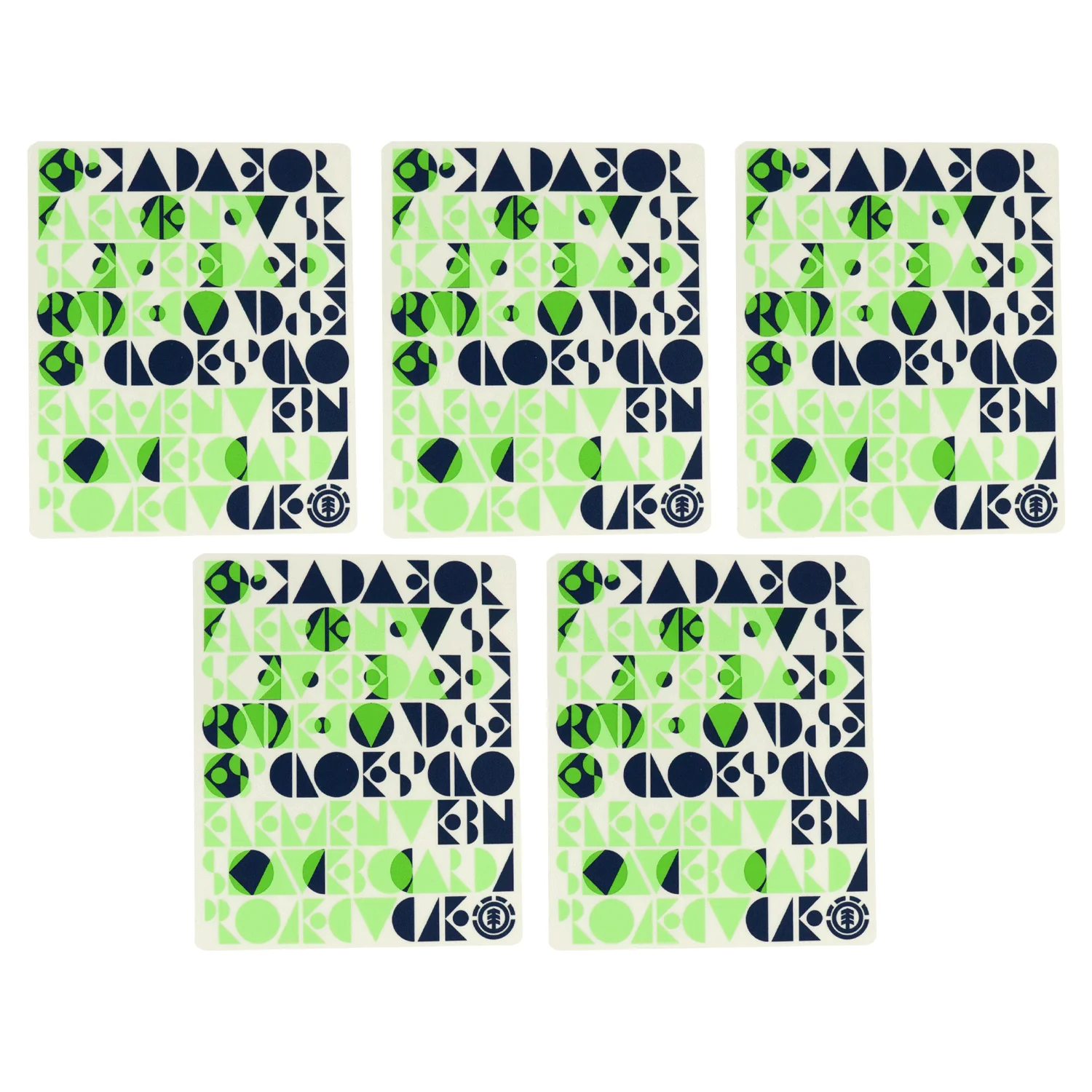 Element Skateboard Sticker Construc 3.5" 5-Pack
