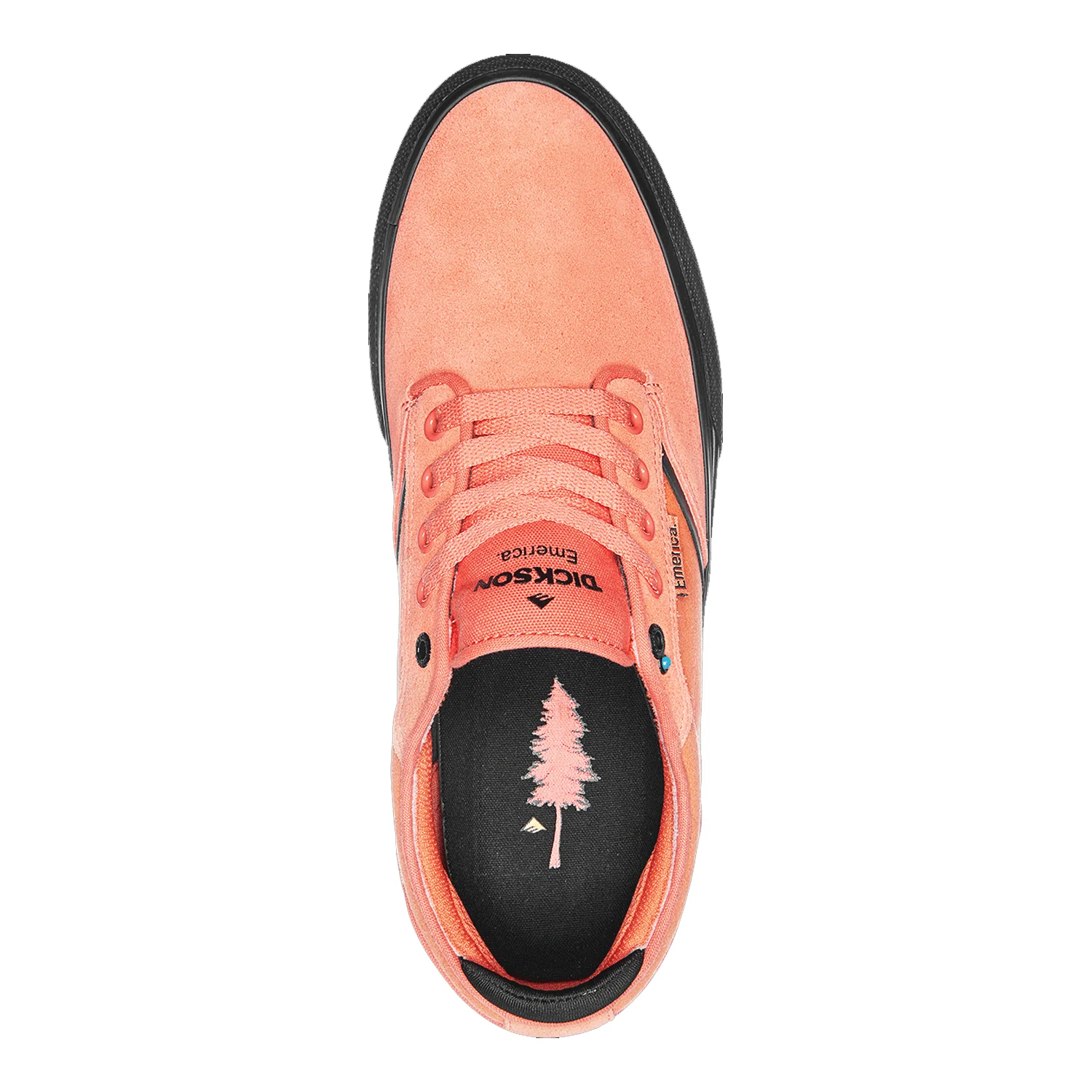 Emerica Shoes Dickson Pink/Black Mens - Image 2