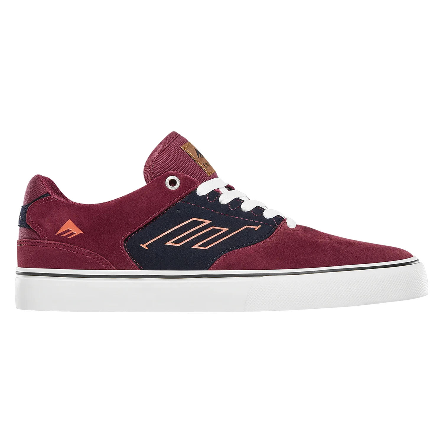 Emerica Shoes The Low Vulc Navy/Red Mens