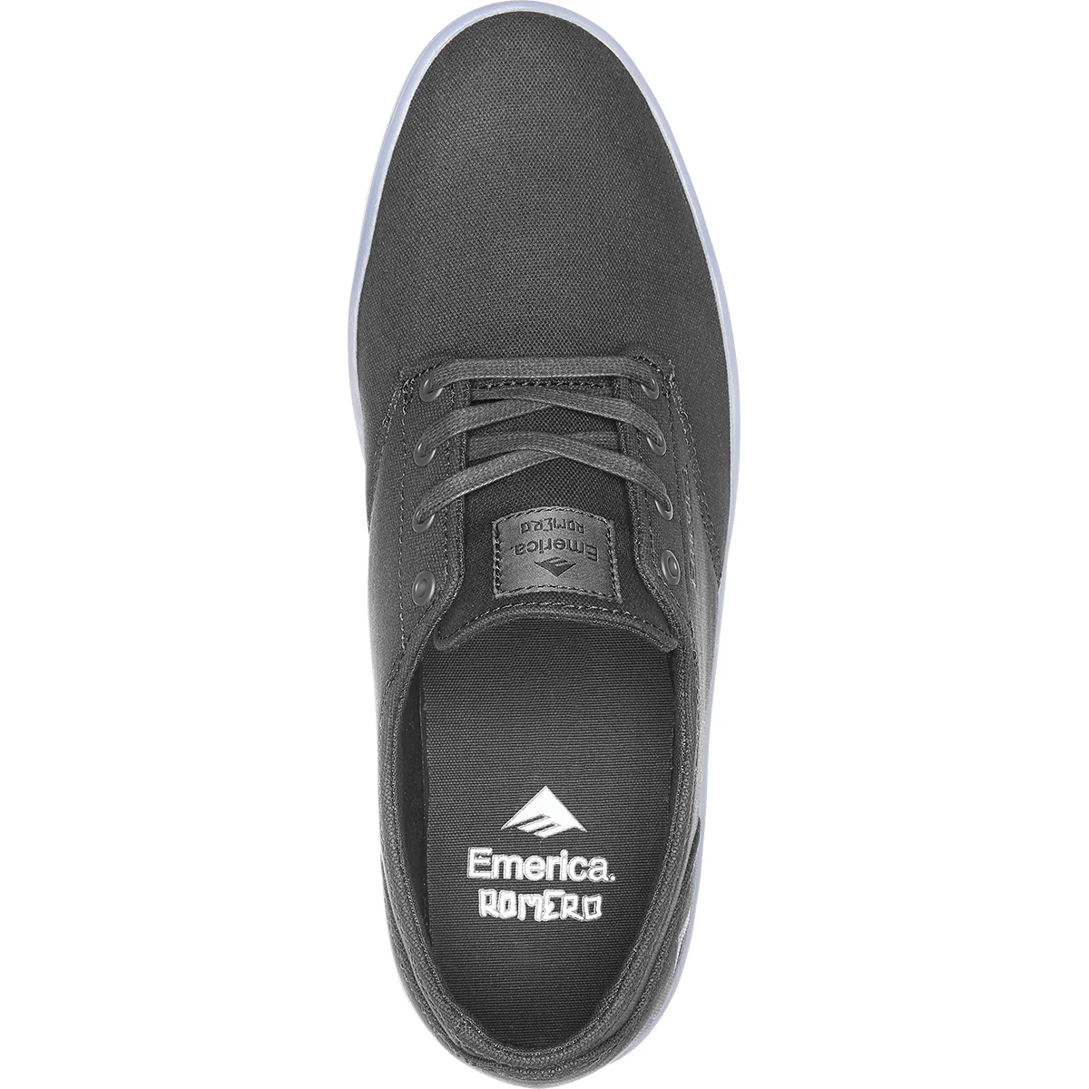 Emerica Shoes The Romero Laced Dark Grey/Grey Mens - Image 4