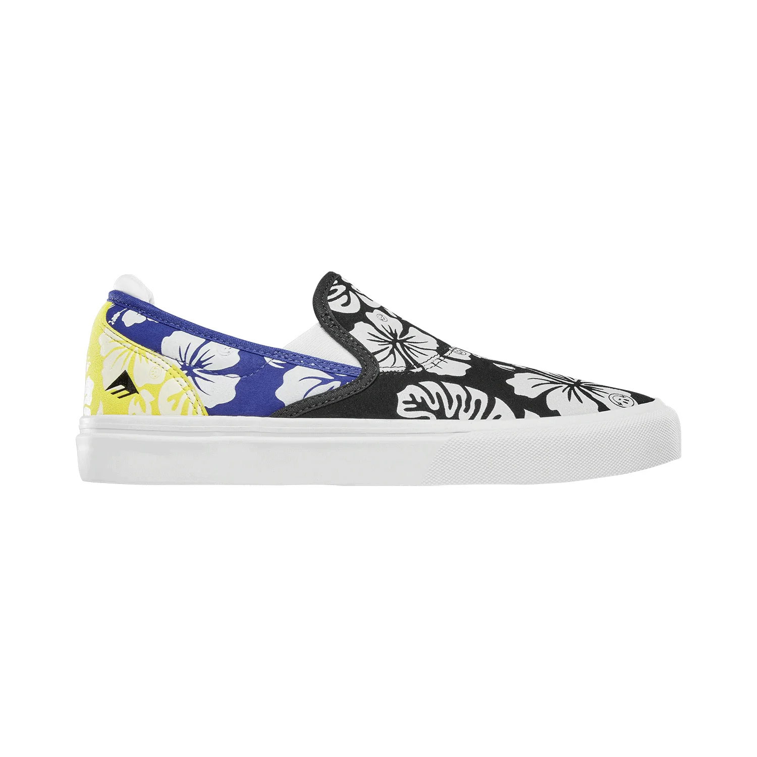 Emerica Shoes Wino G6 Slip-On Black/Royal/Gold